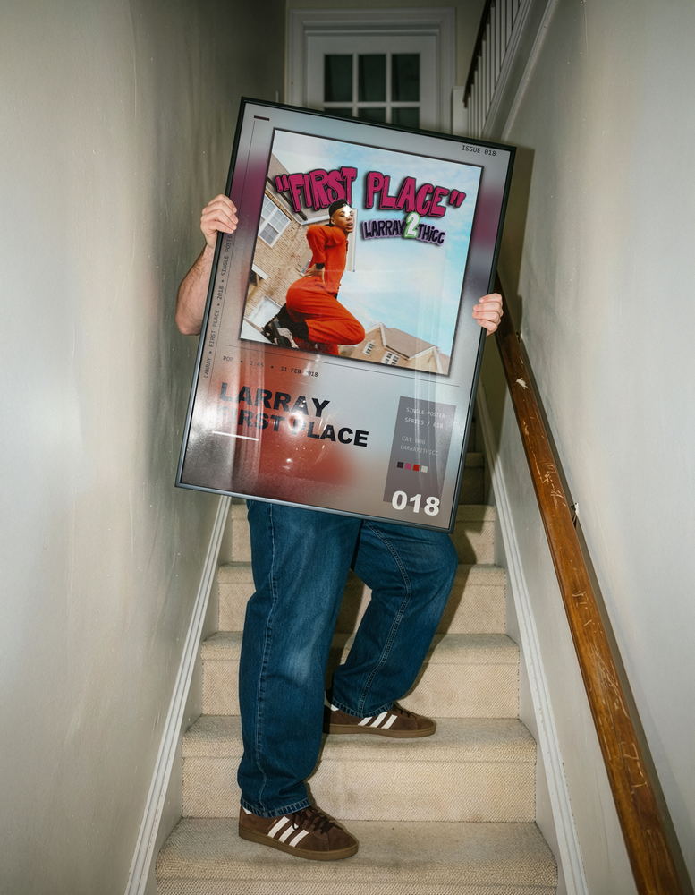 Music poster: Larray - First Place