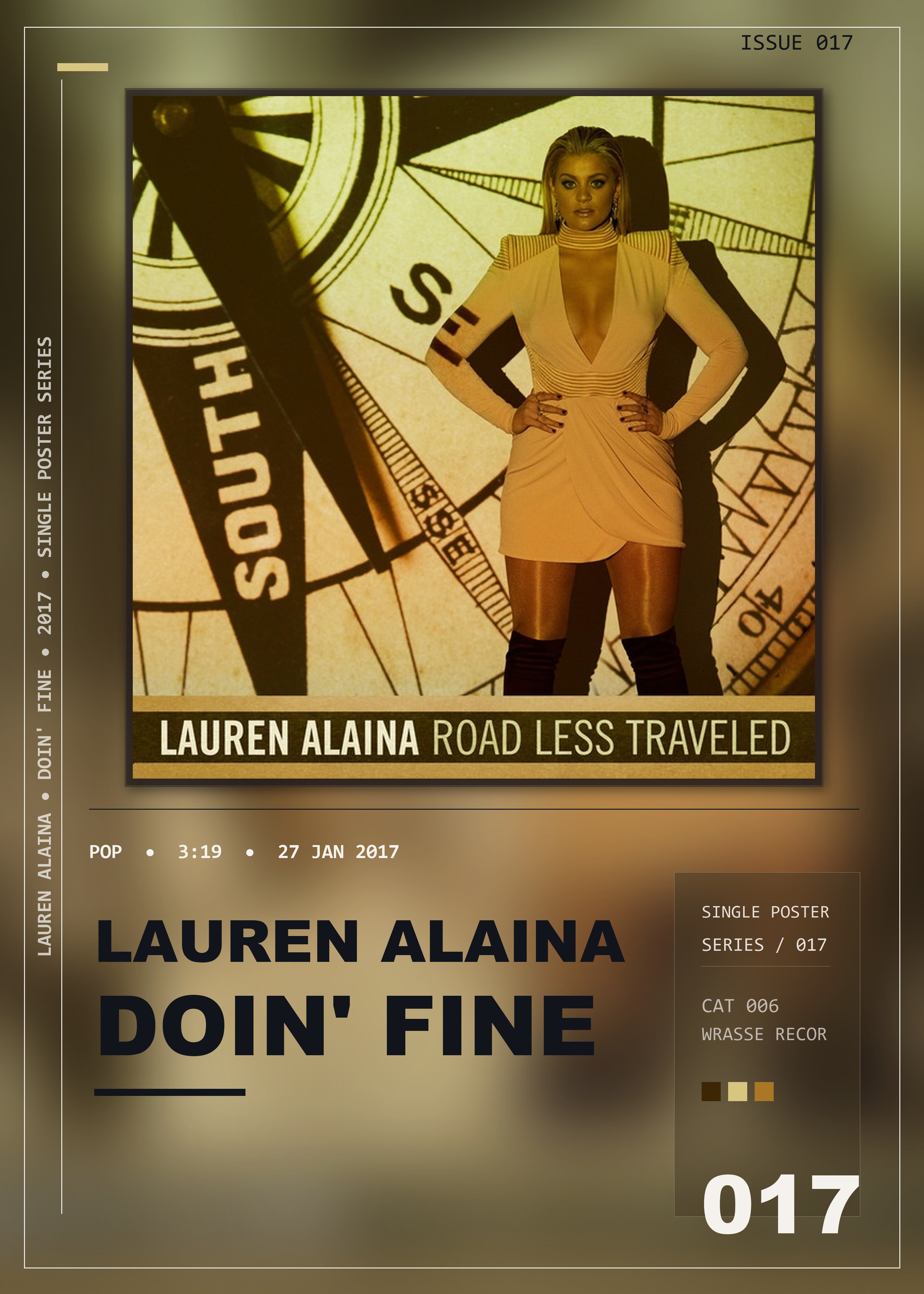 Music poster: Lauren Alaina - Doin Fine