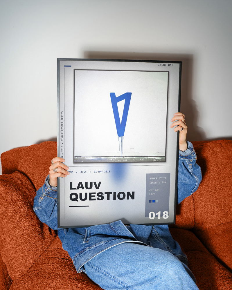 Music poster: Lauv - Question