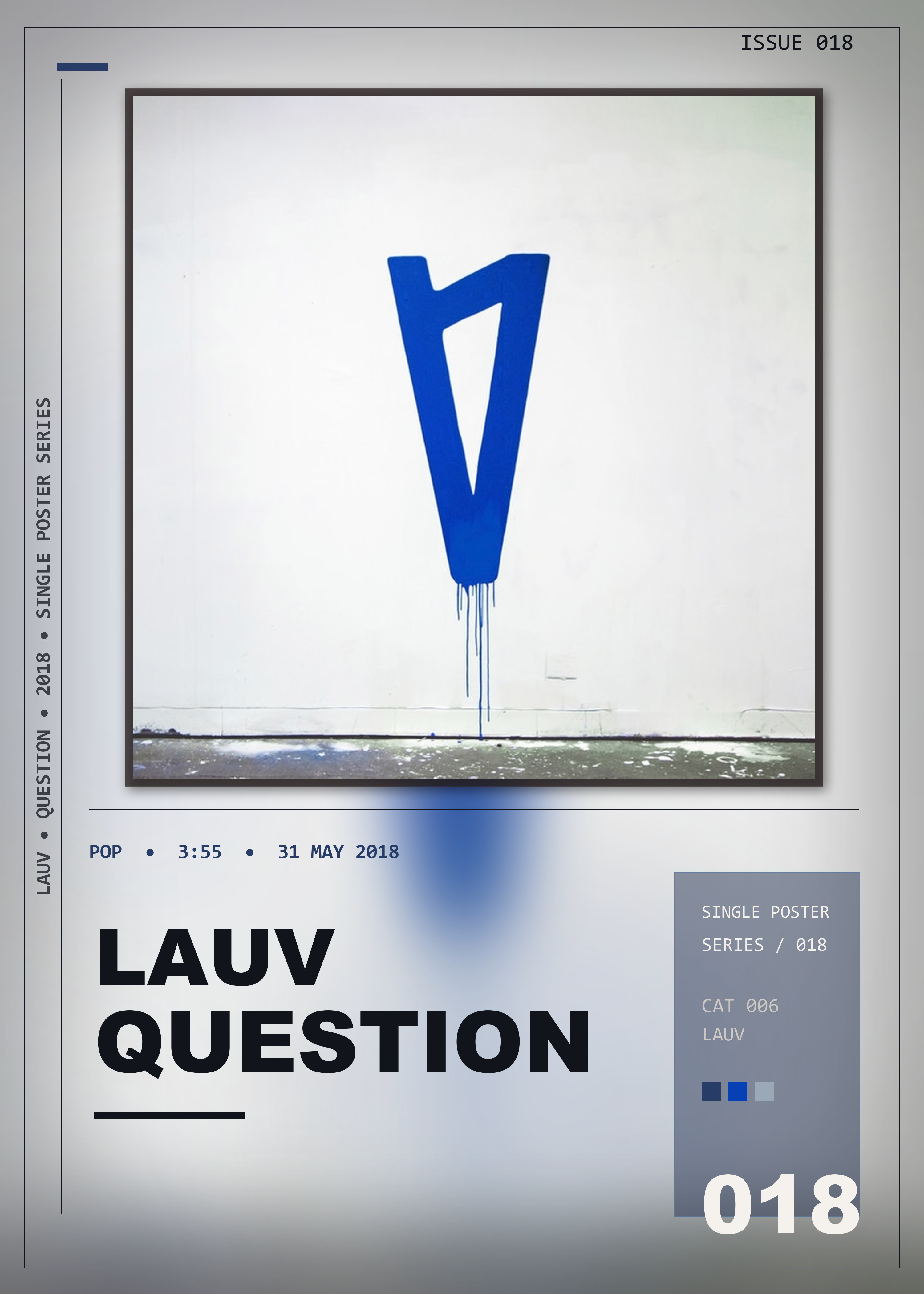 Music poster: Lauv - Question