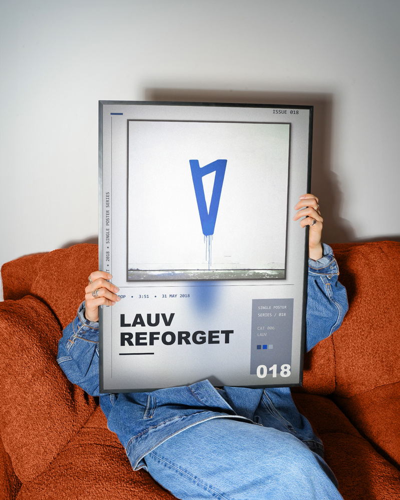 Music poster: Lauv - Reforget