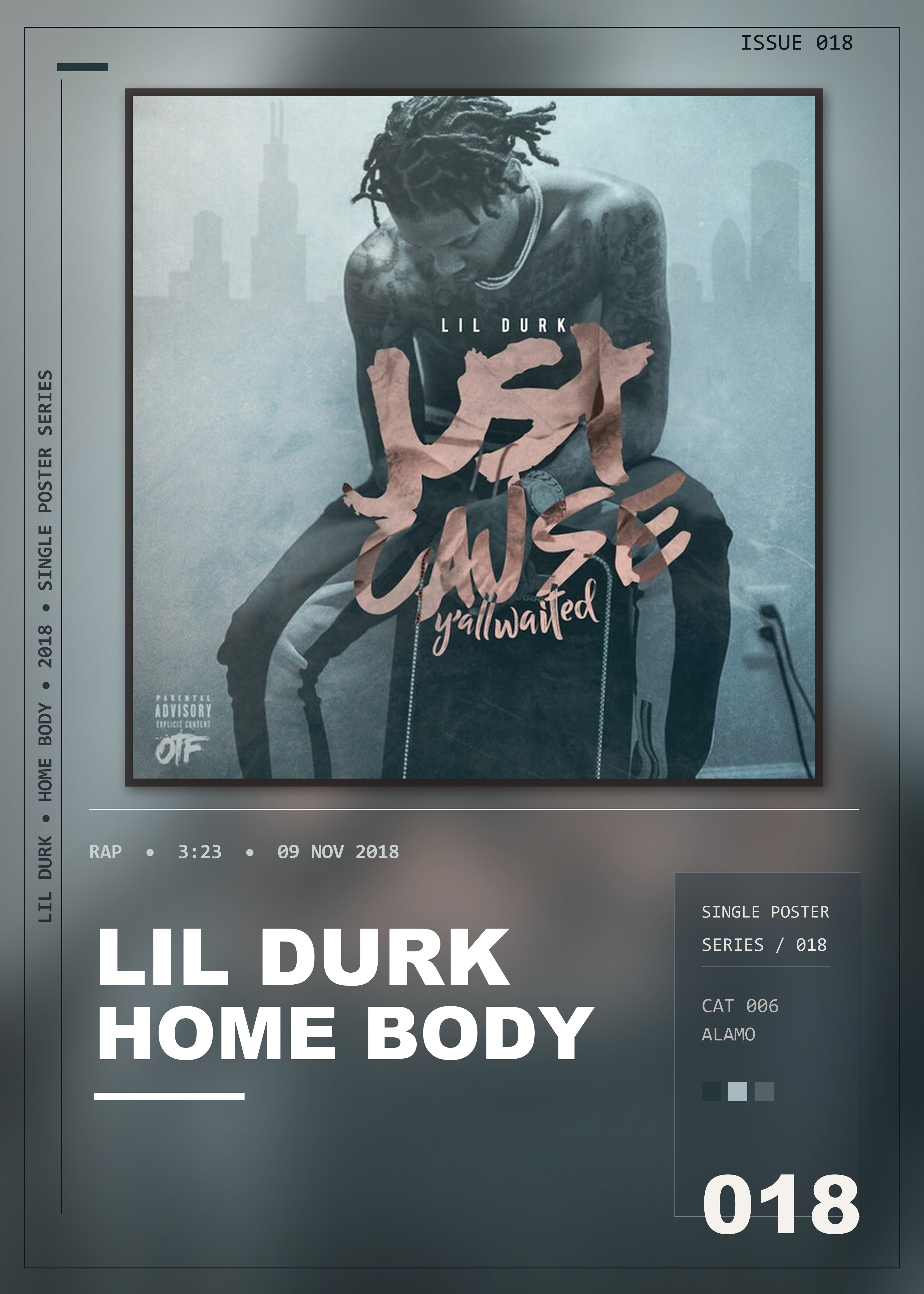 Music poster: Lil Durk - Home Body
