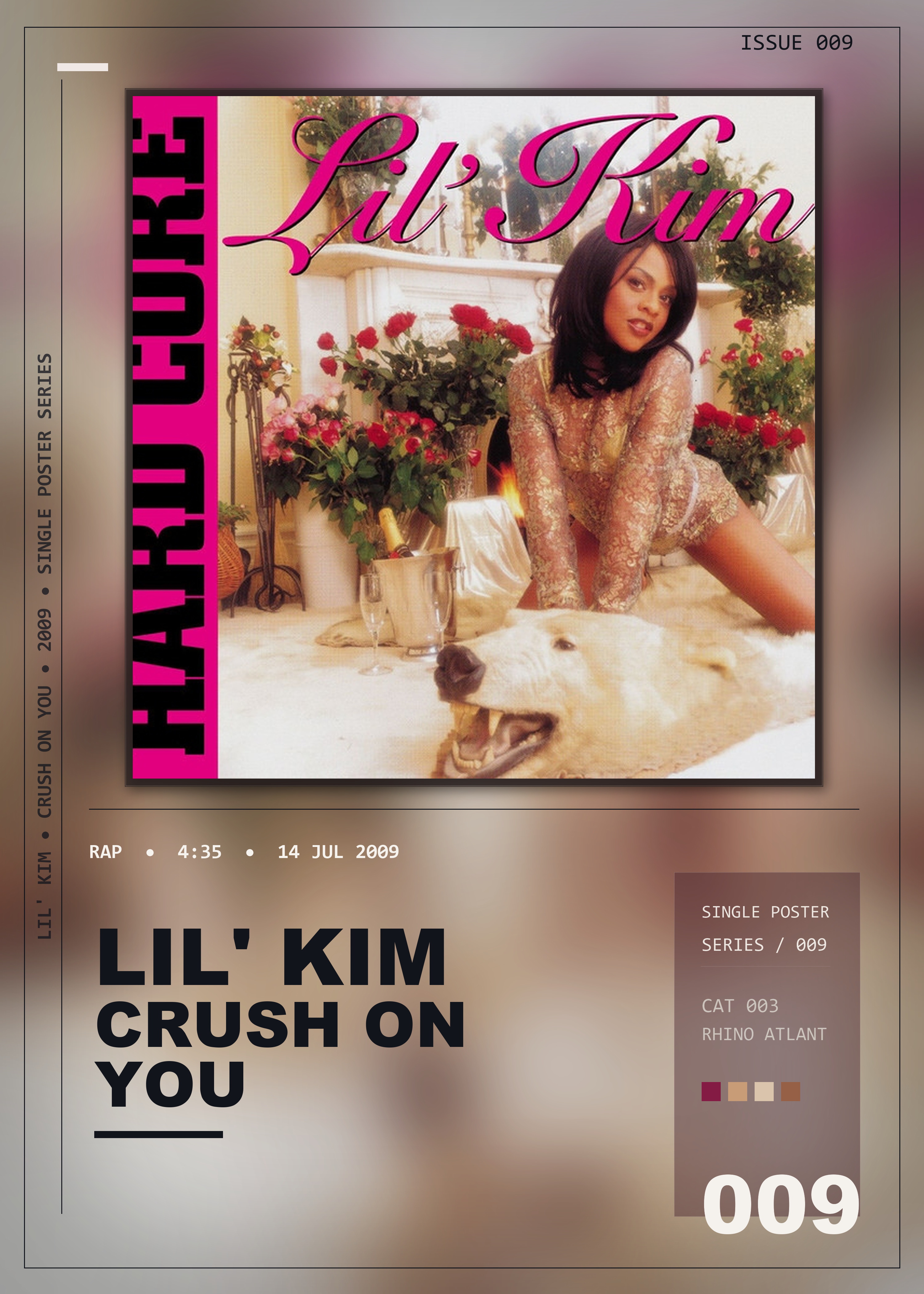 Music poster: Lil Kim - Crush on You