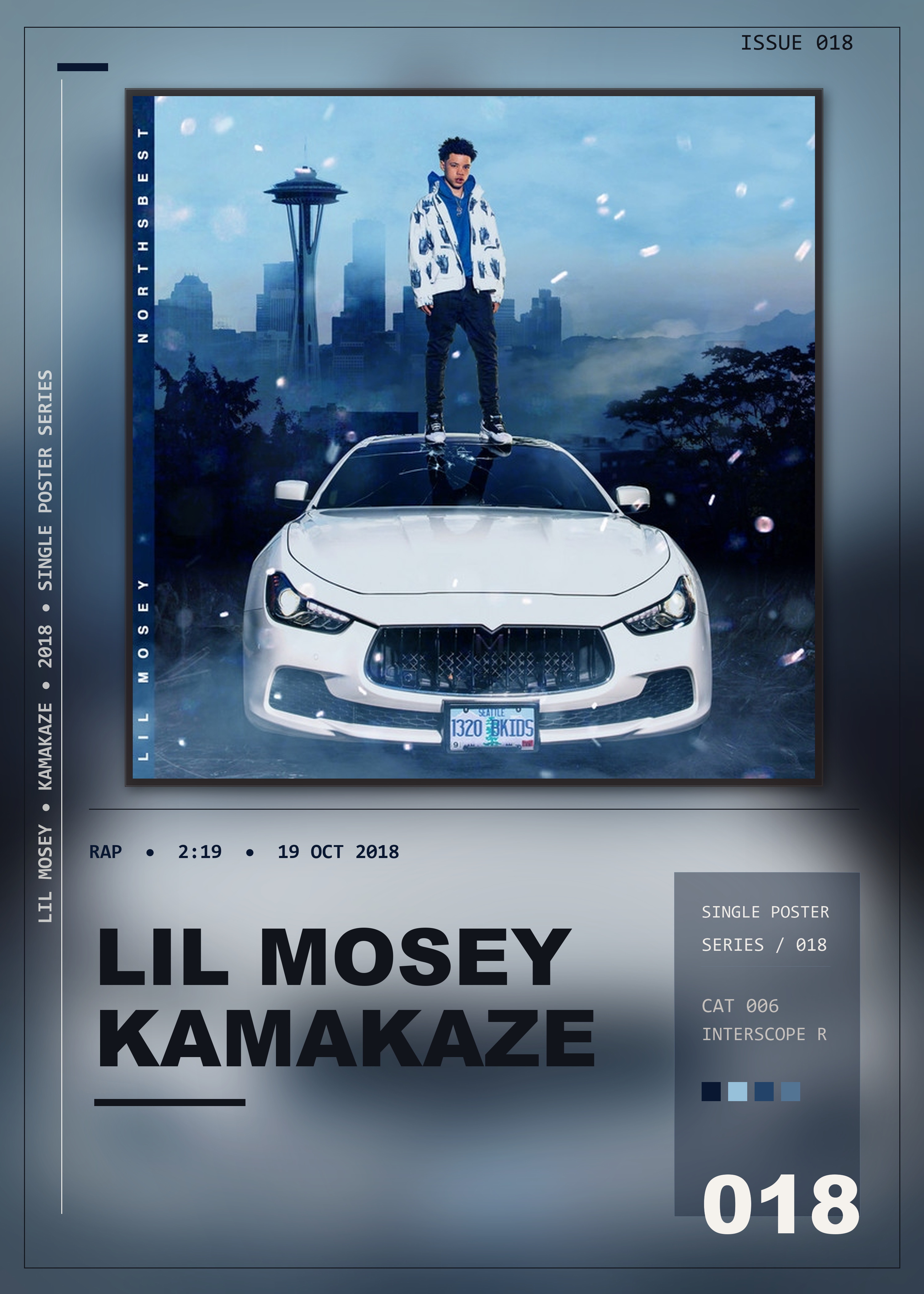 Music poster: Lil Mosey - Kamakaze