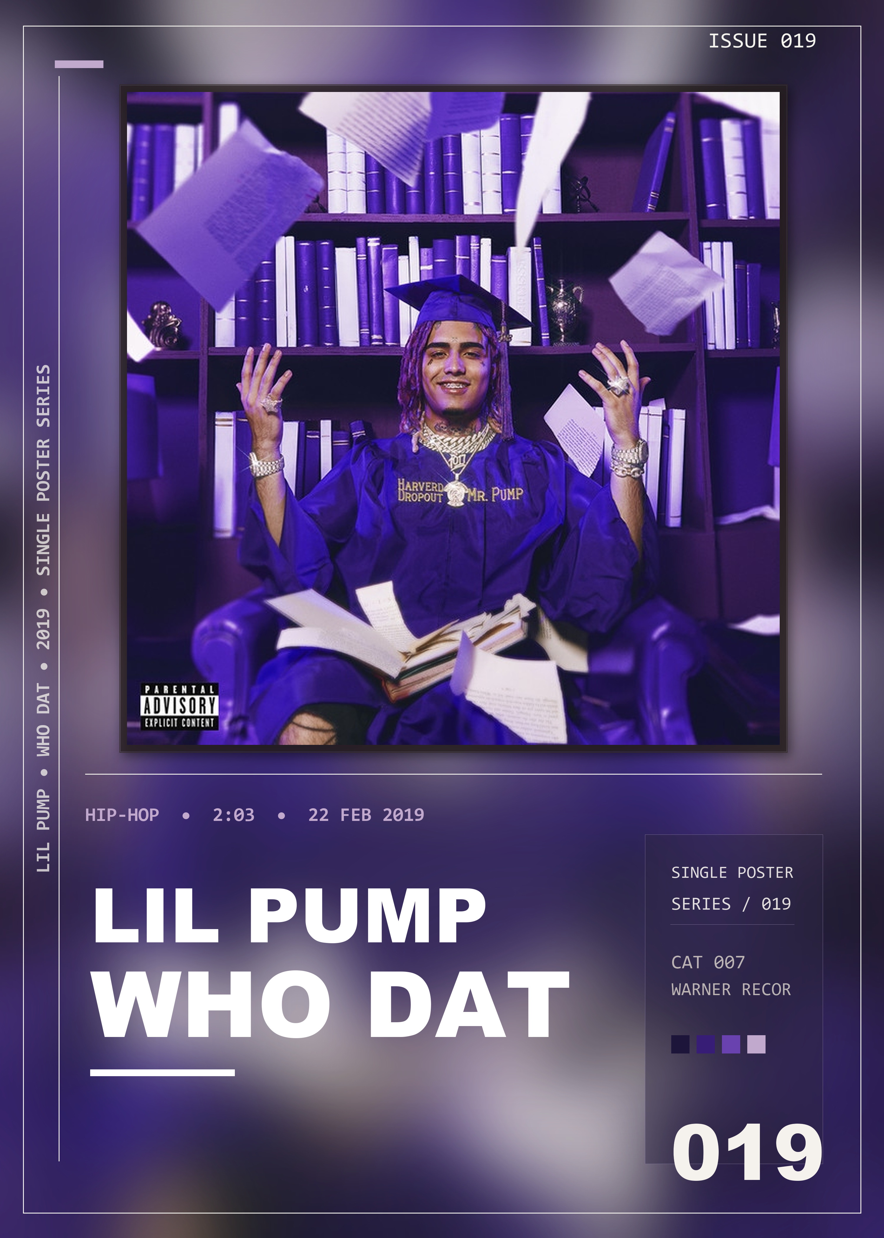 Music poster: Lil Pump - Who Dat