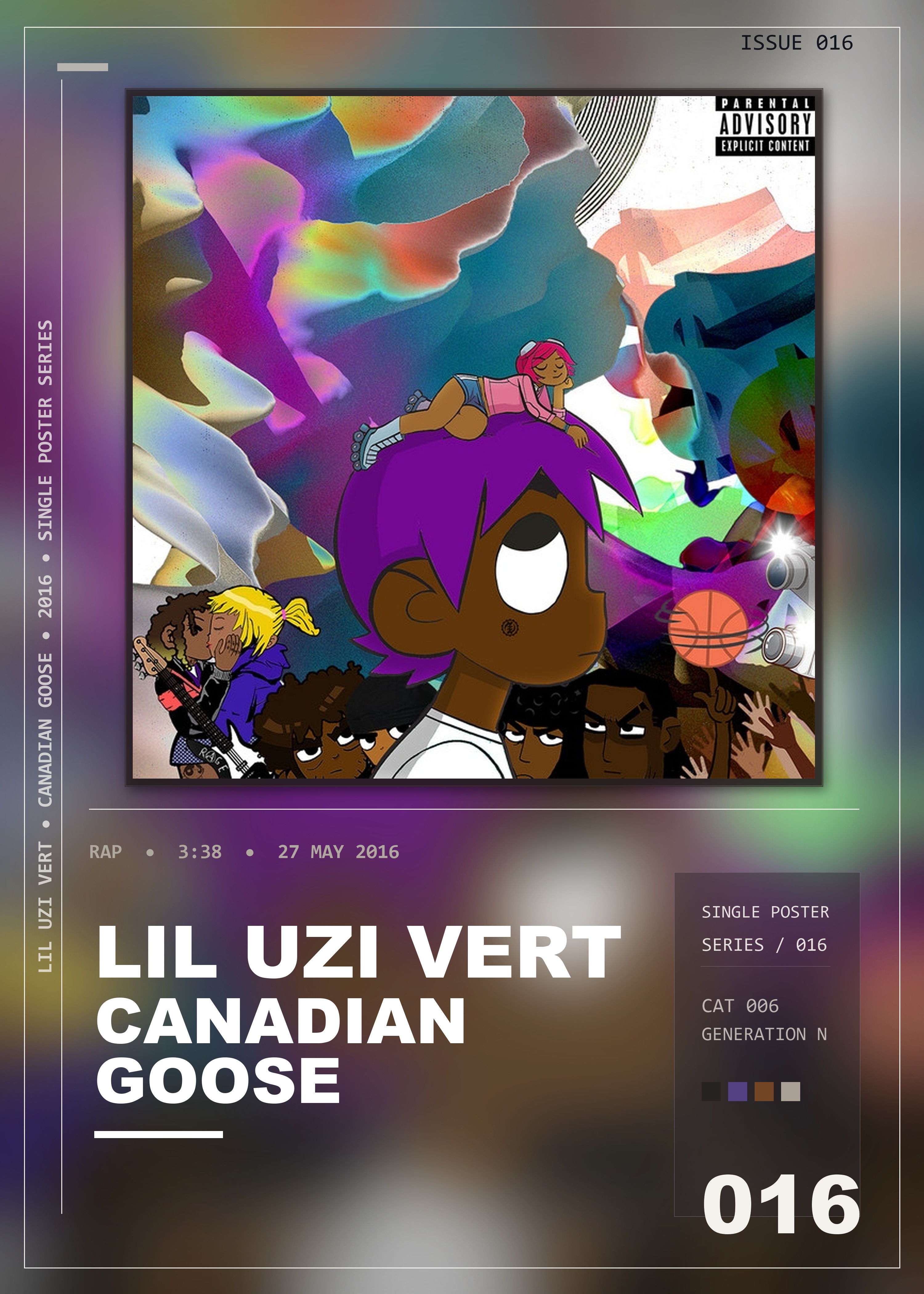 Music poster: Lil Uzi Vert - Canadian Goose