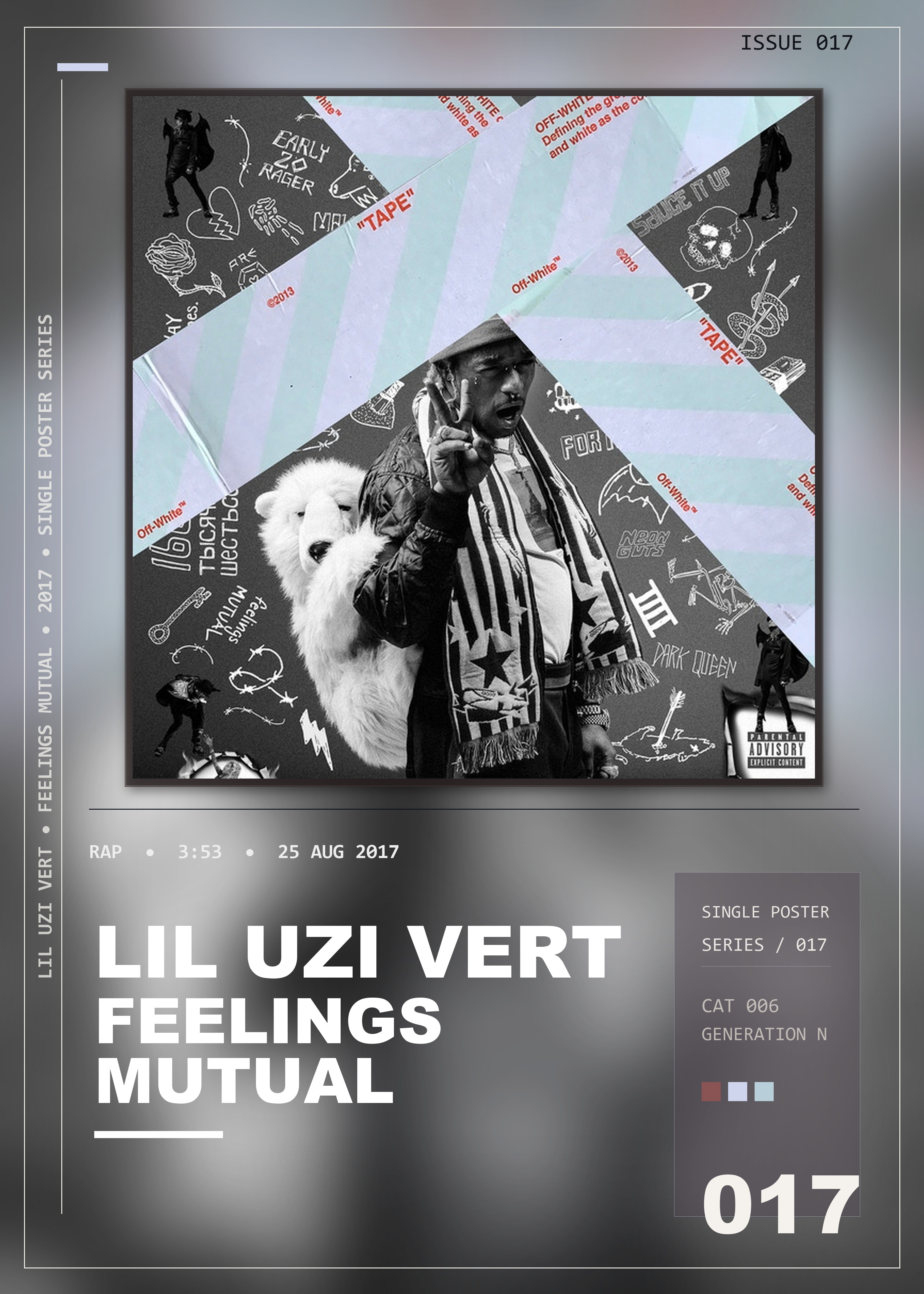 Music poster: Lil Uzi Vert - Feelings Mutual
