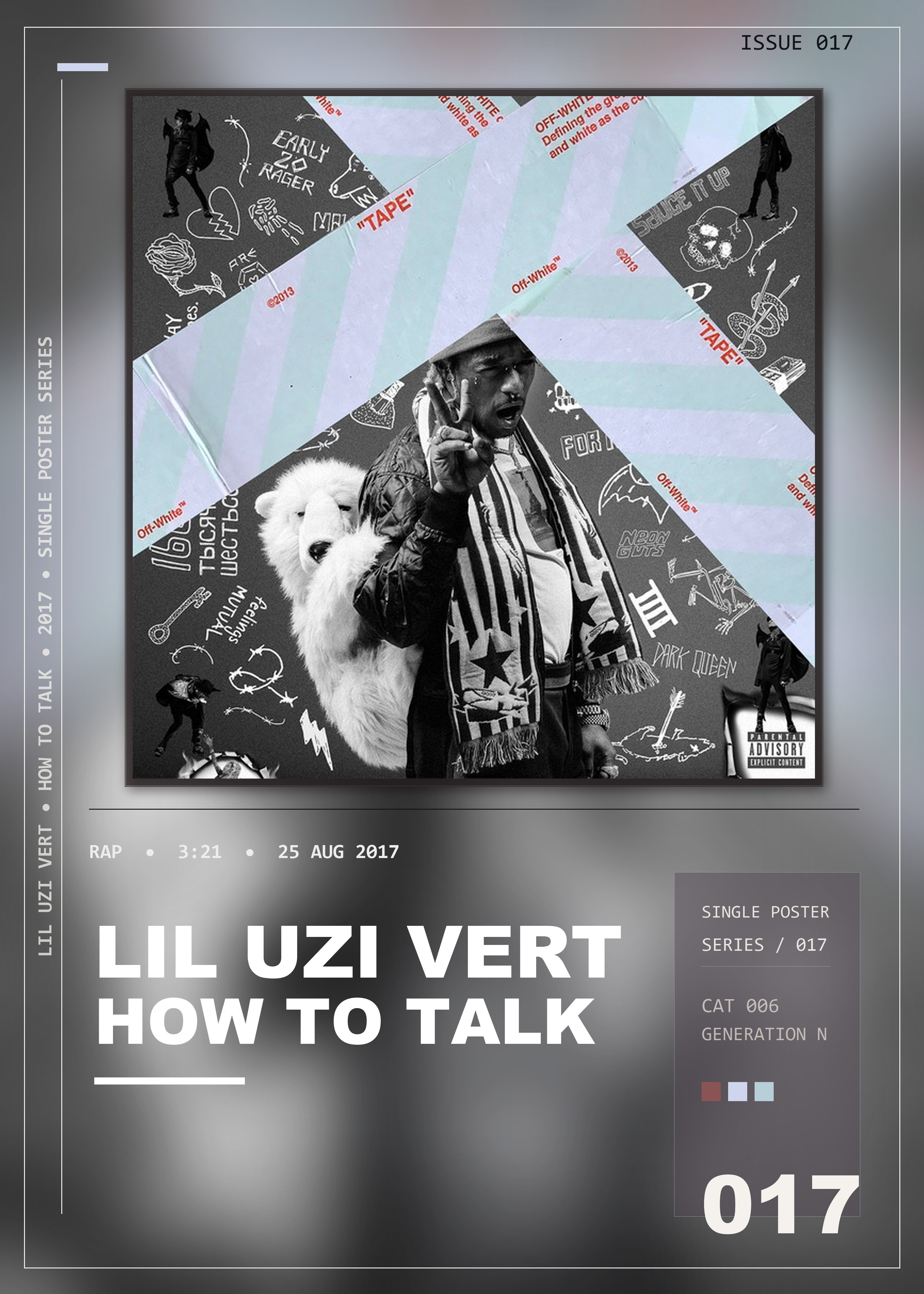 Music poster: Lil Uzi Vert - How To Talk