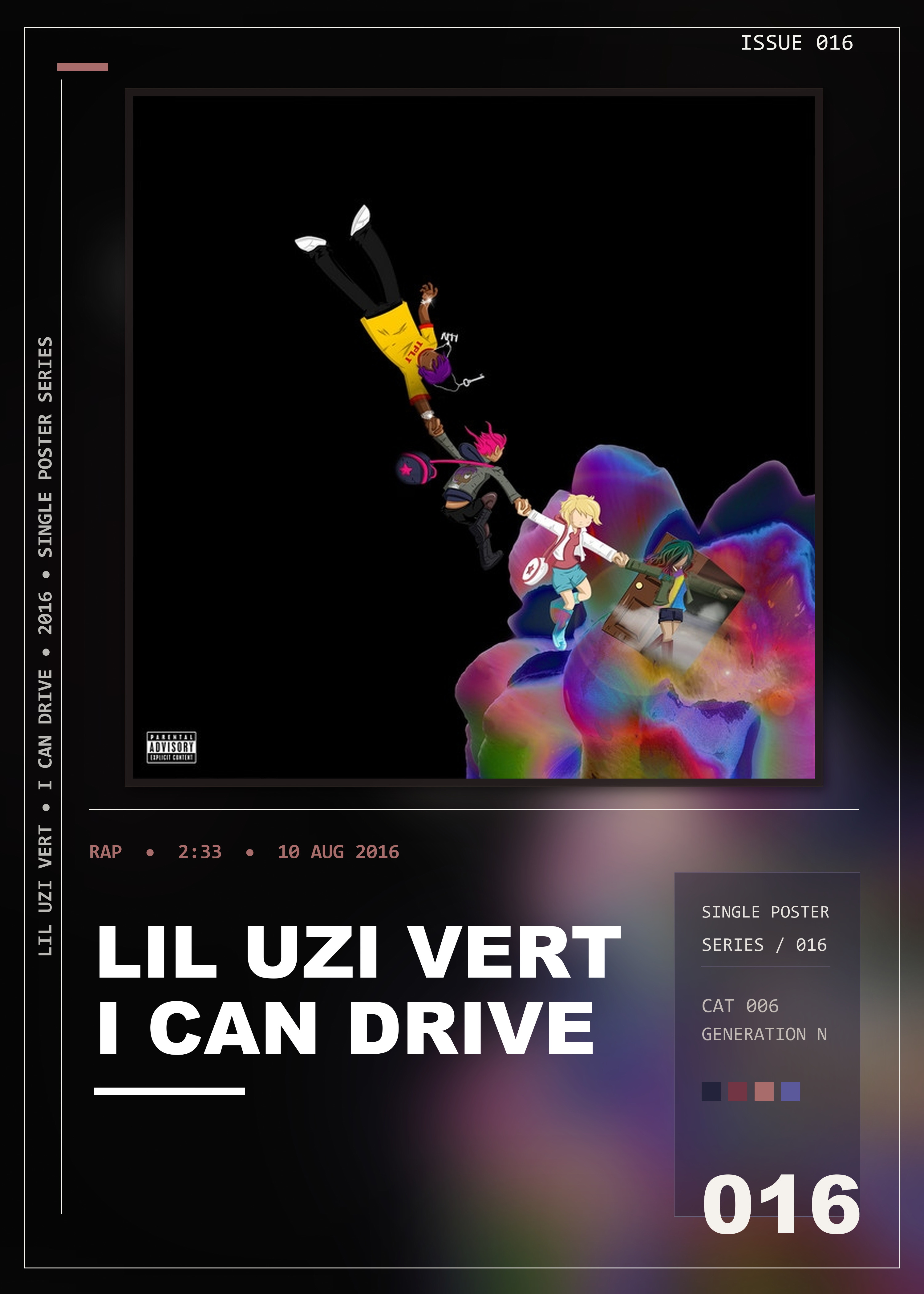 Music poster: Lil Uzi Vert - I Can Drive