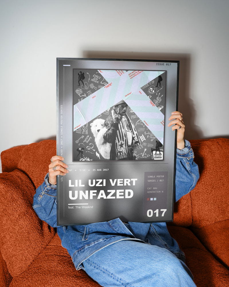 Music poster: Lil Uzi Vert - UnFazed feat The Weeknd