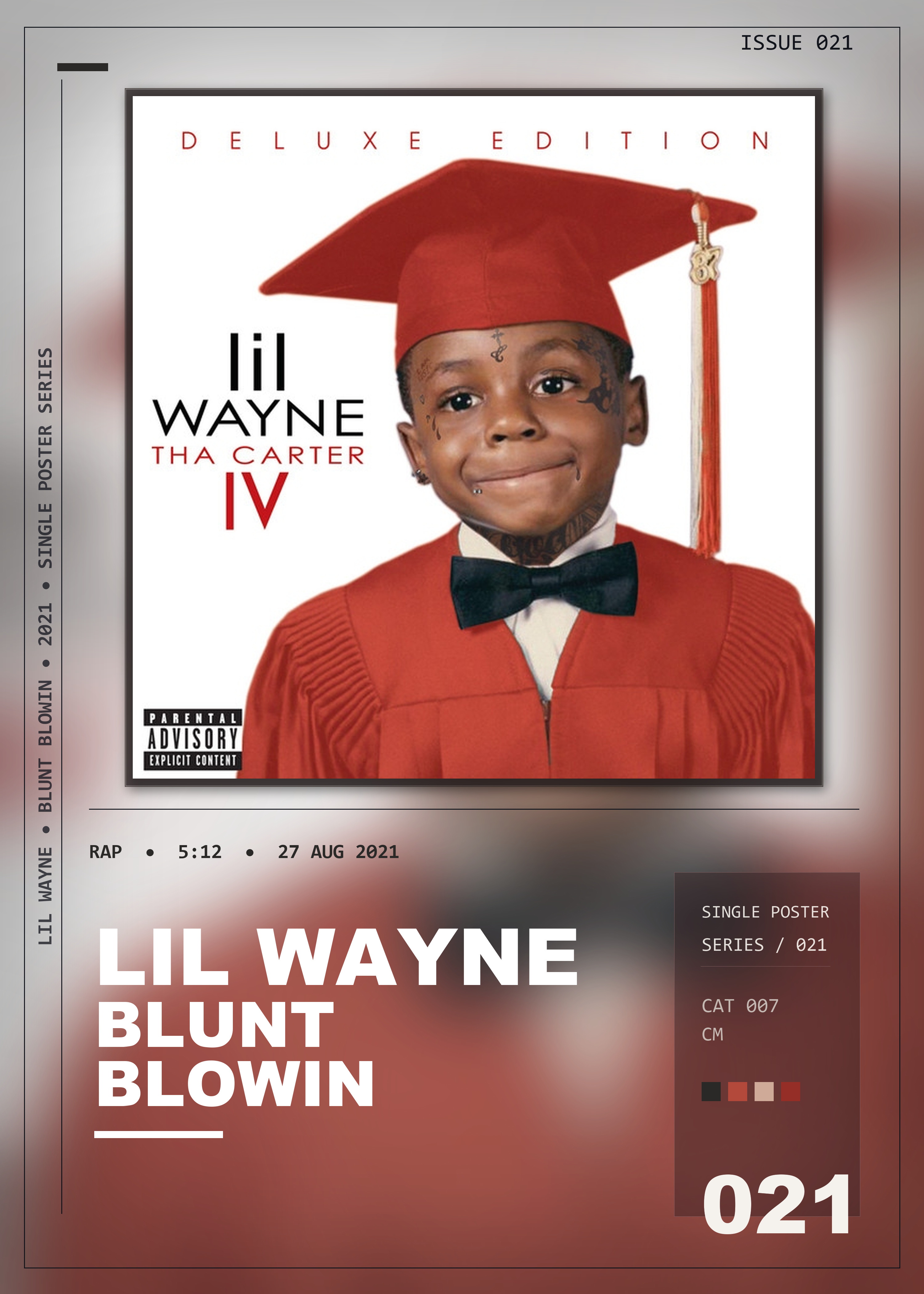 Music poster: Lil Wayne - Blunt Blowin