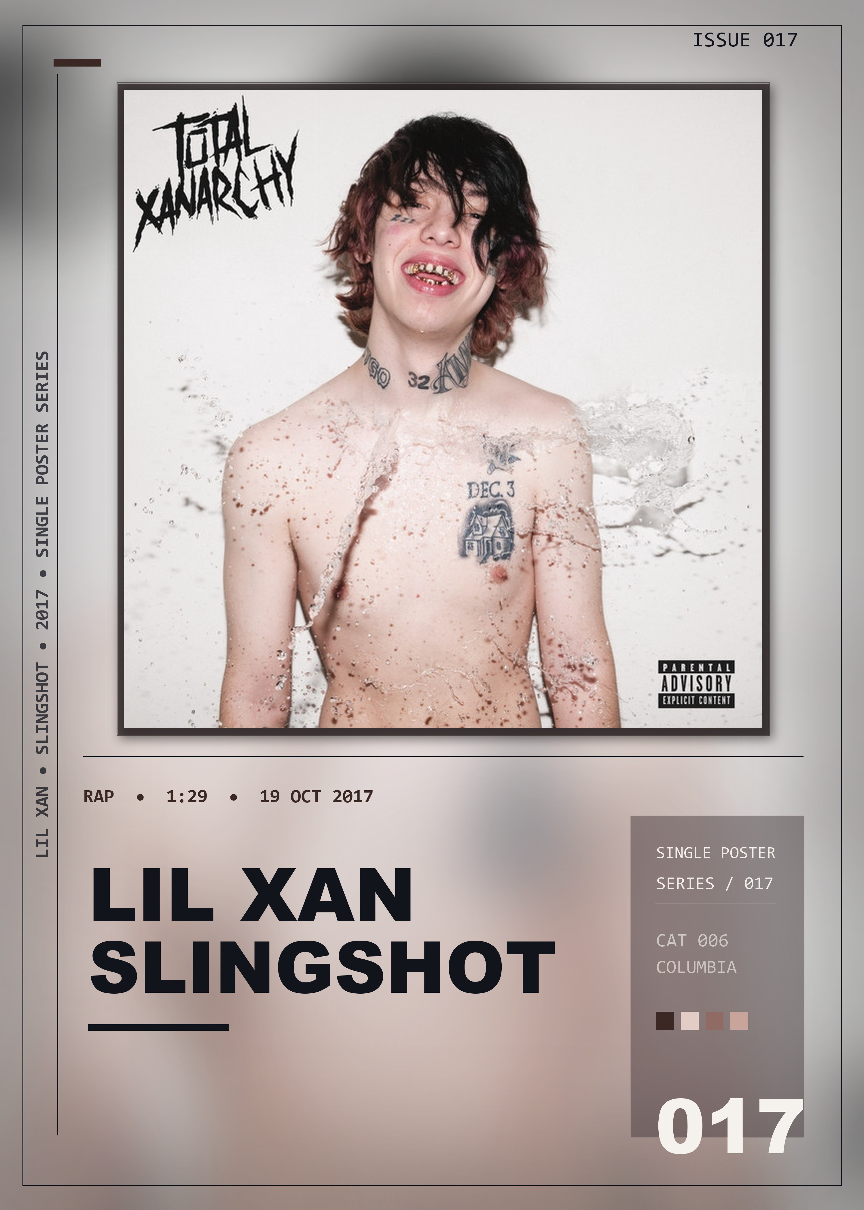 Music poster: Lil Xan - Slingshot
