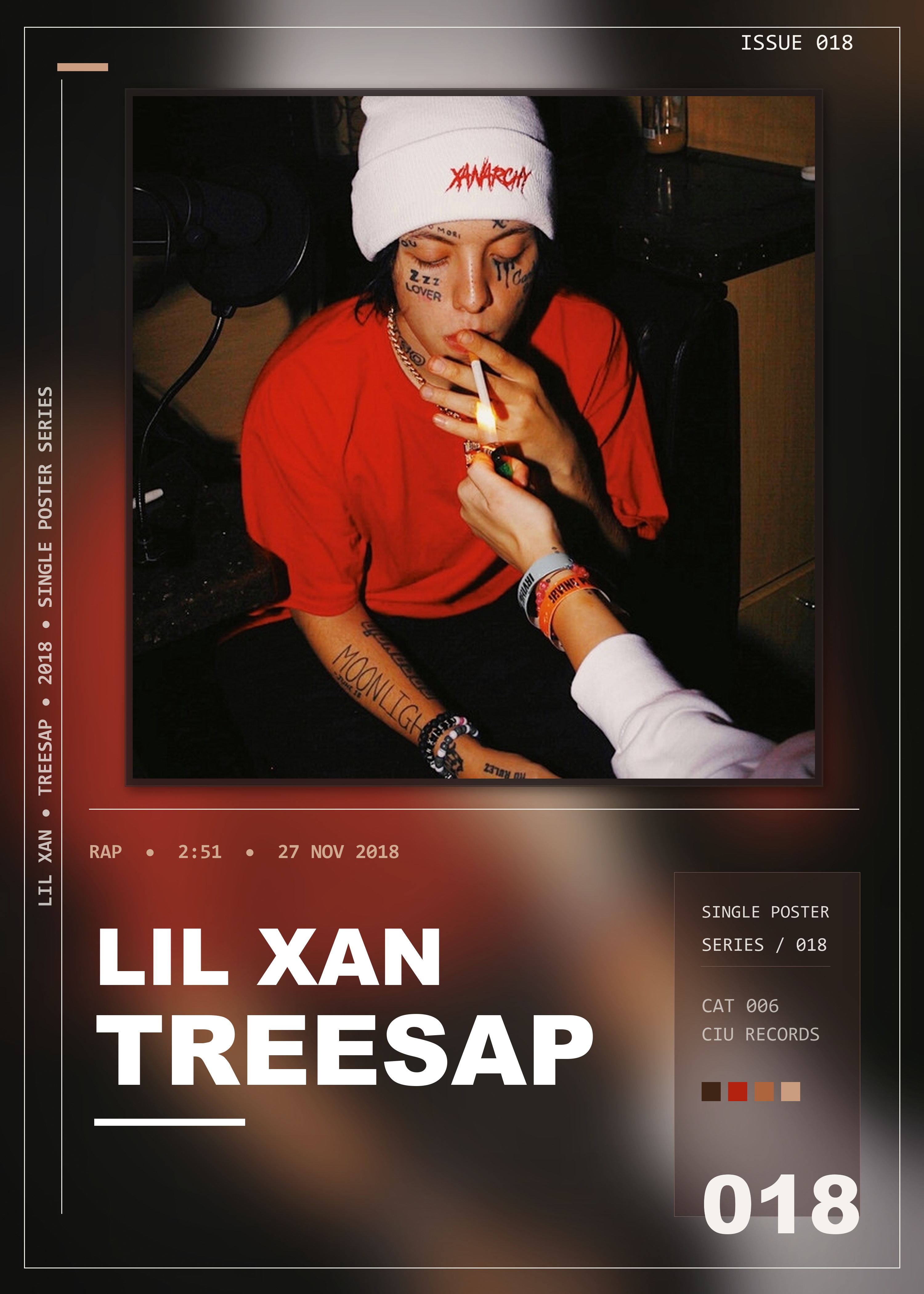 Music poster: Lil Xan - TreeSap