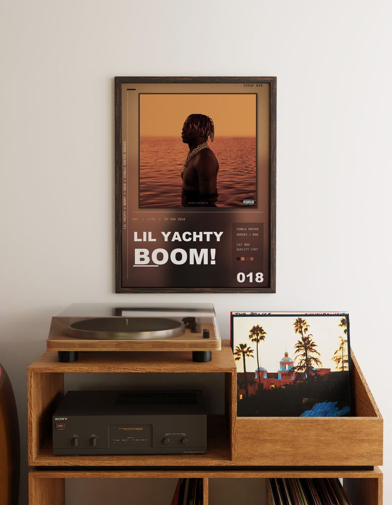 Music poster: Lil Yachty - BOOM