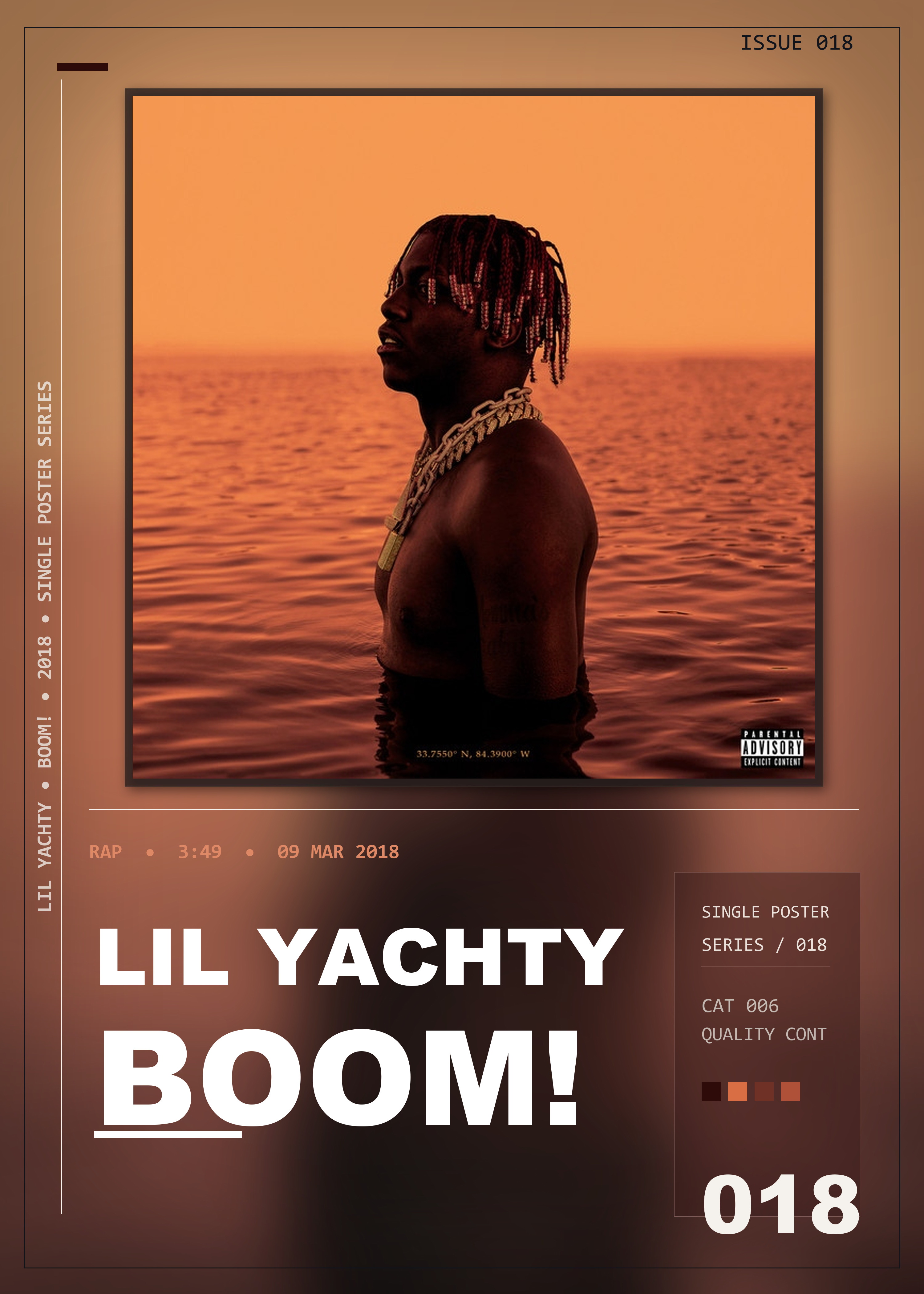 Music poster: Lil Yachty - BOOM