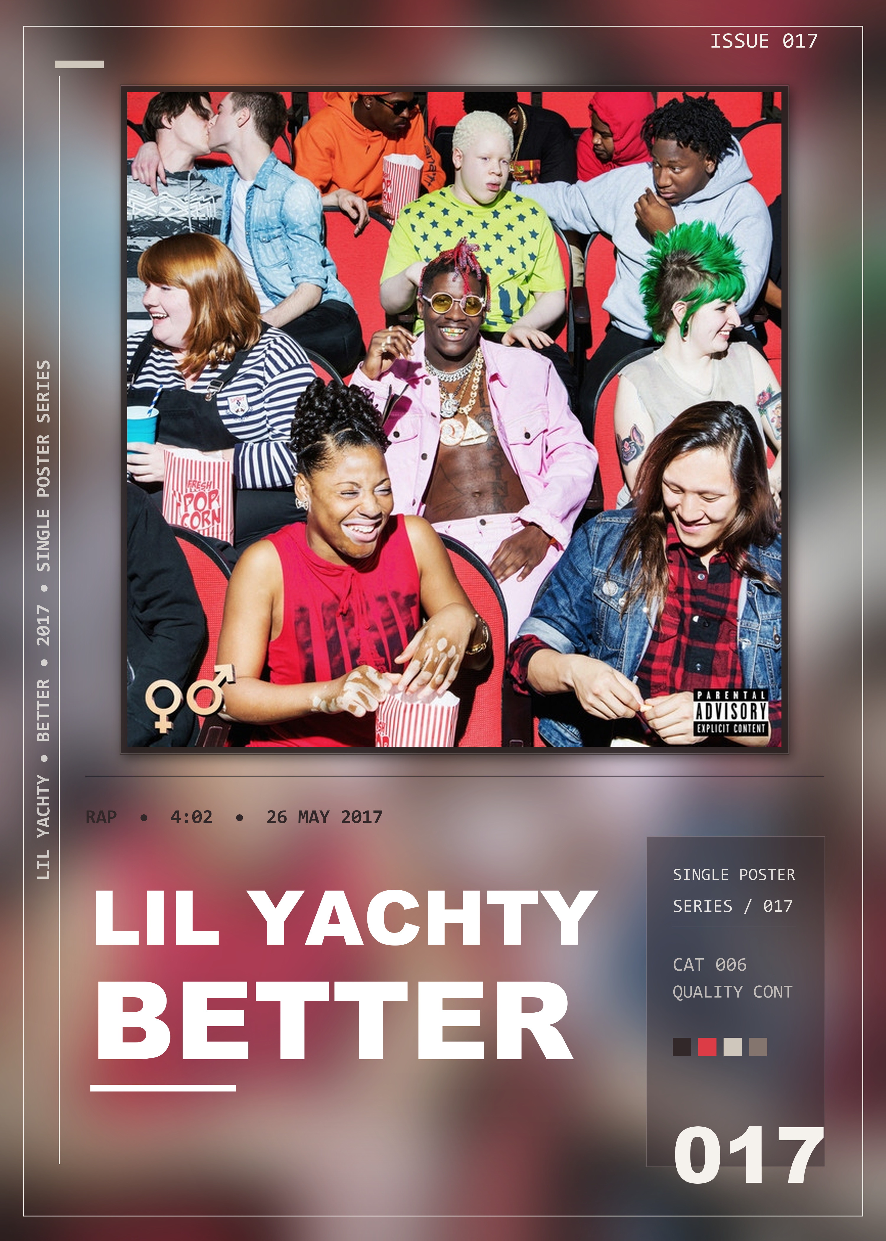 Music poster: Lil Yachty - Better