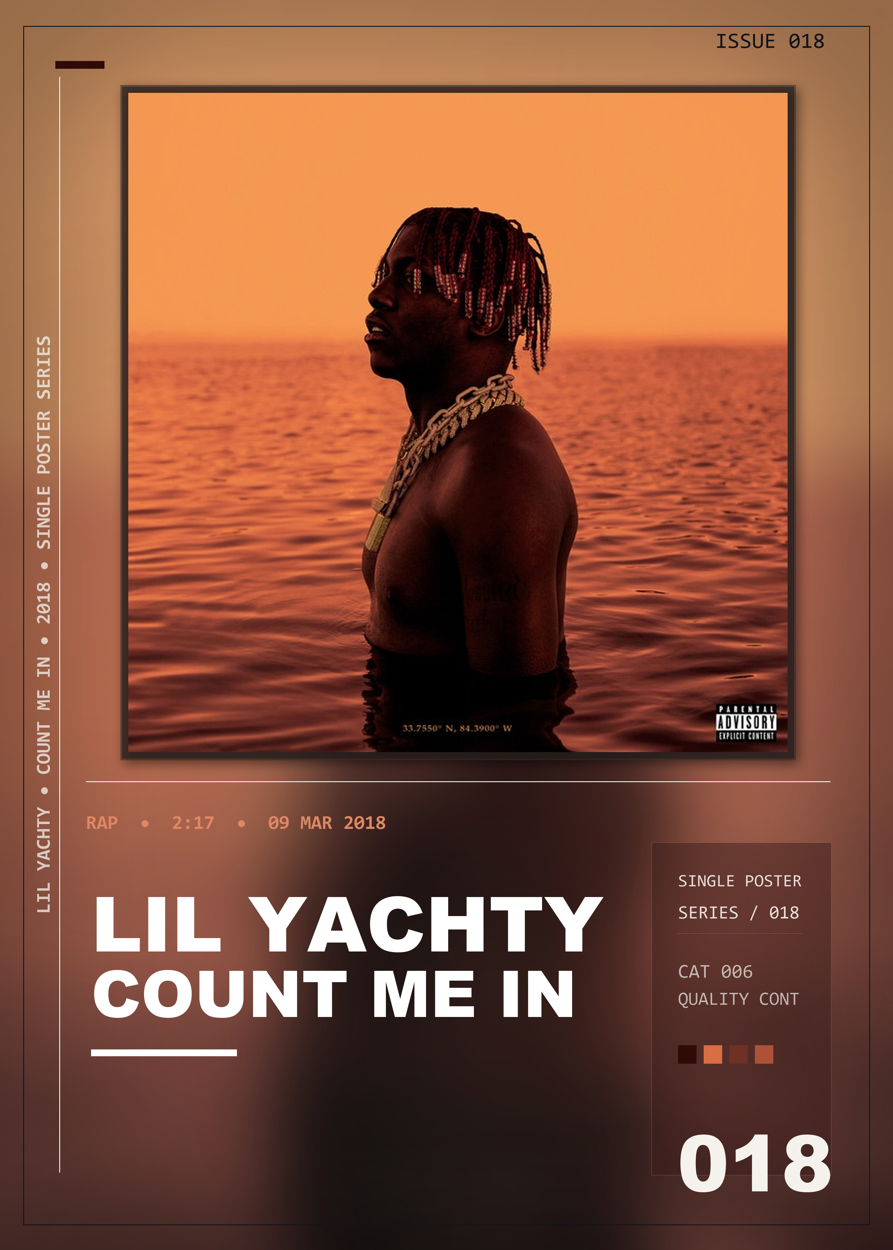 Music poster: Lil Yachty - COUNT ME IN