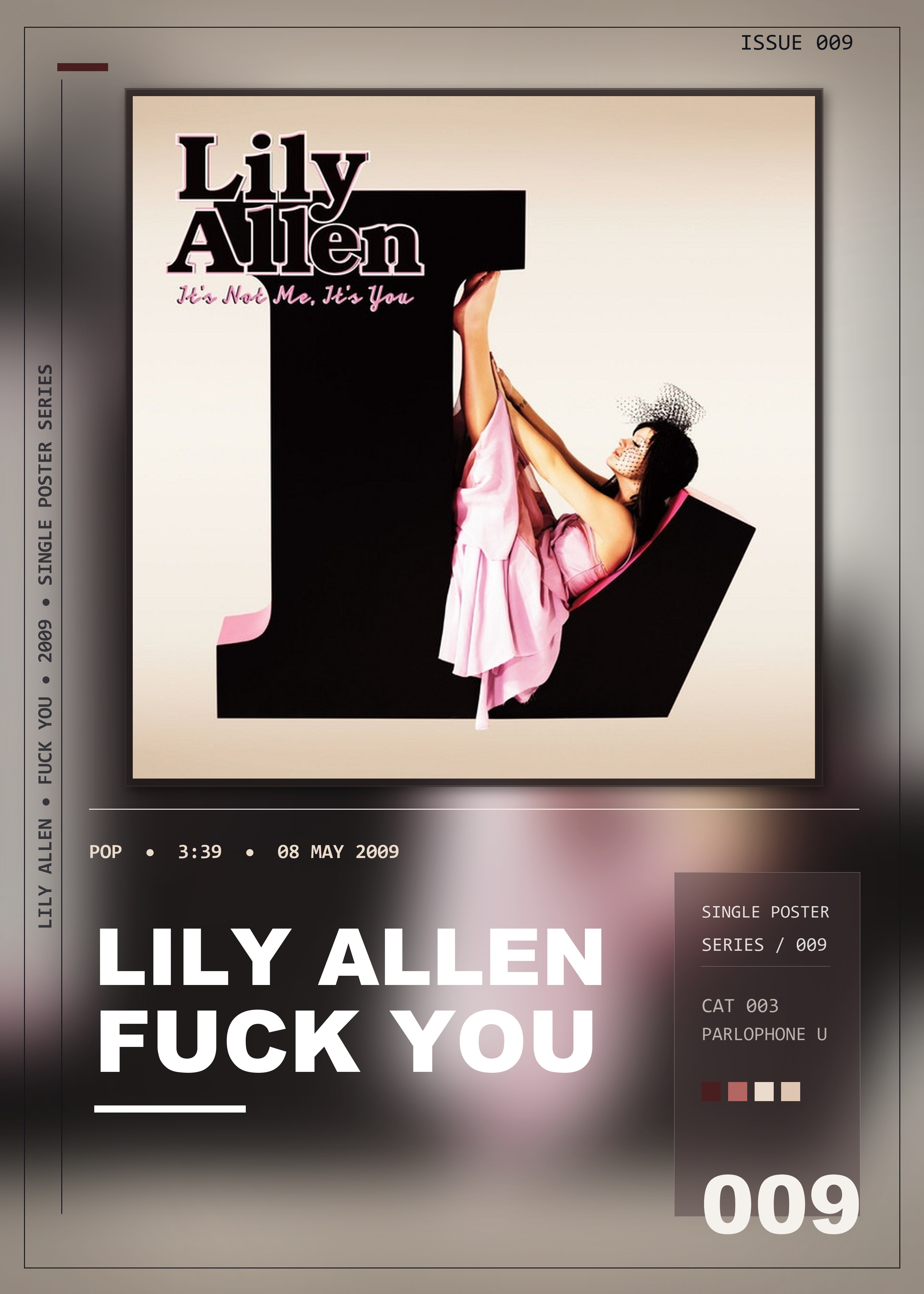 Music poster: Lily Allen - Fuck You