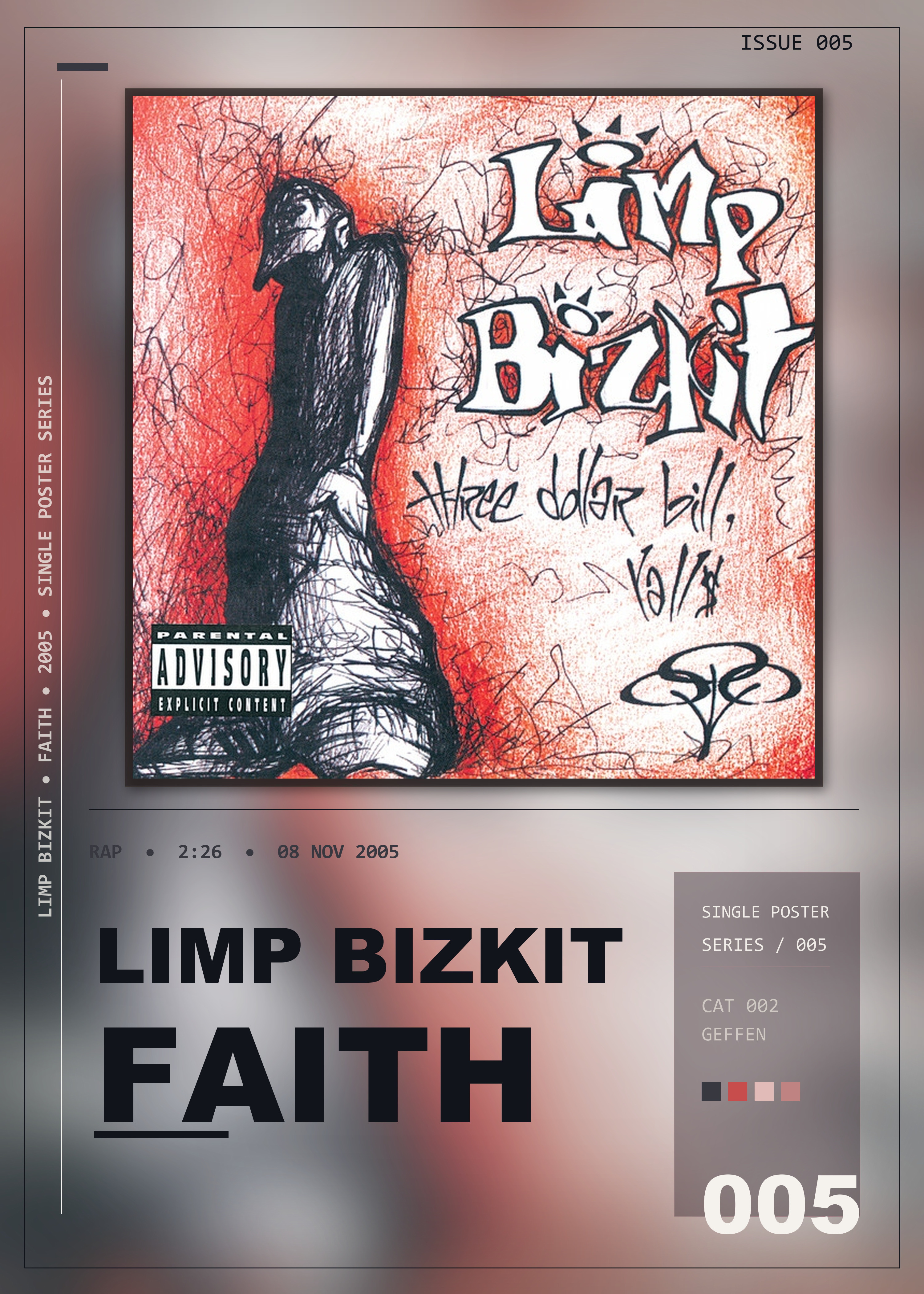 Music poster: Limp Bizkit - Faith