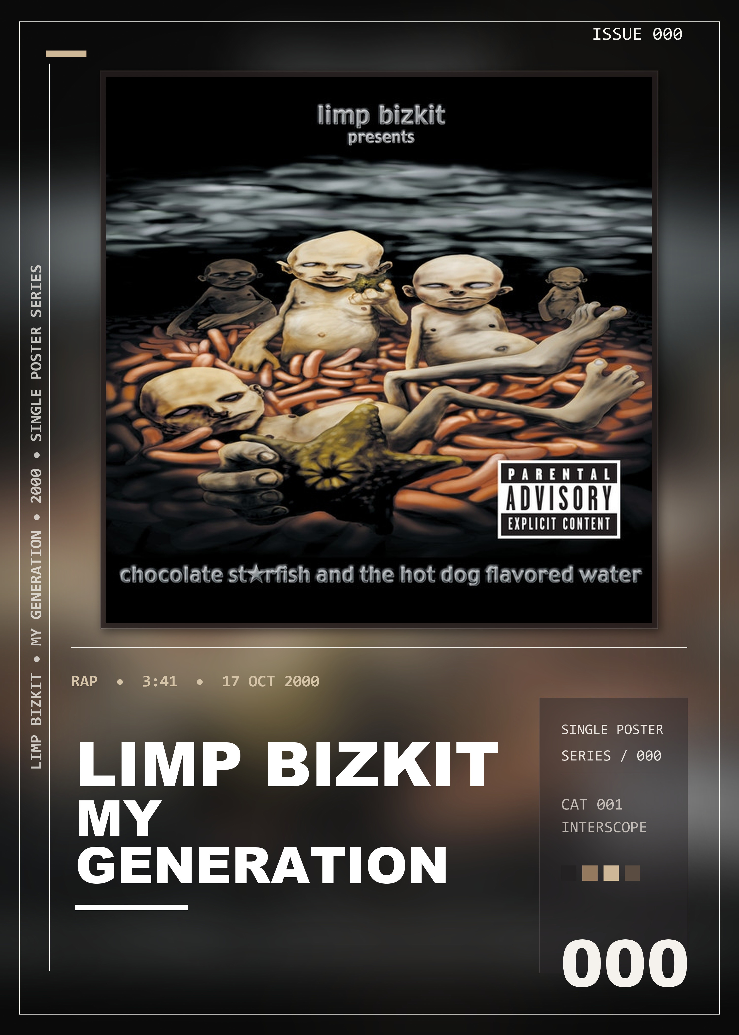 Music poster: Limp Bizkit - My Generation