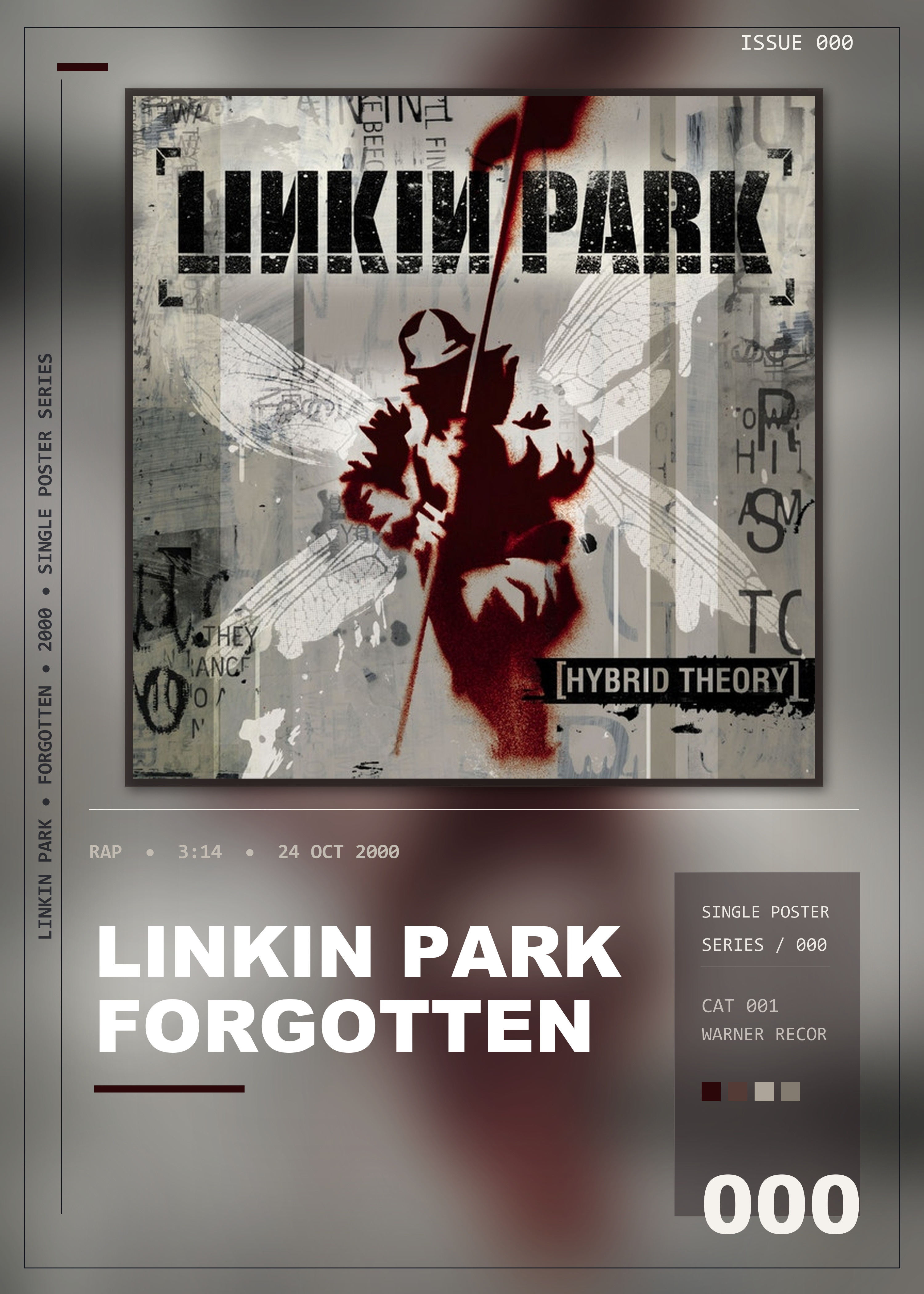 Music poster: Linkin Park - Forgotten