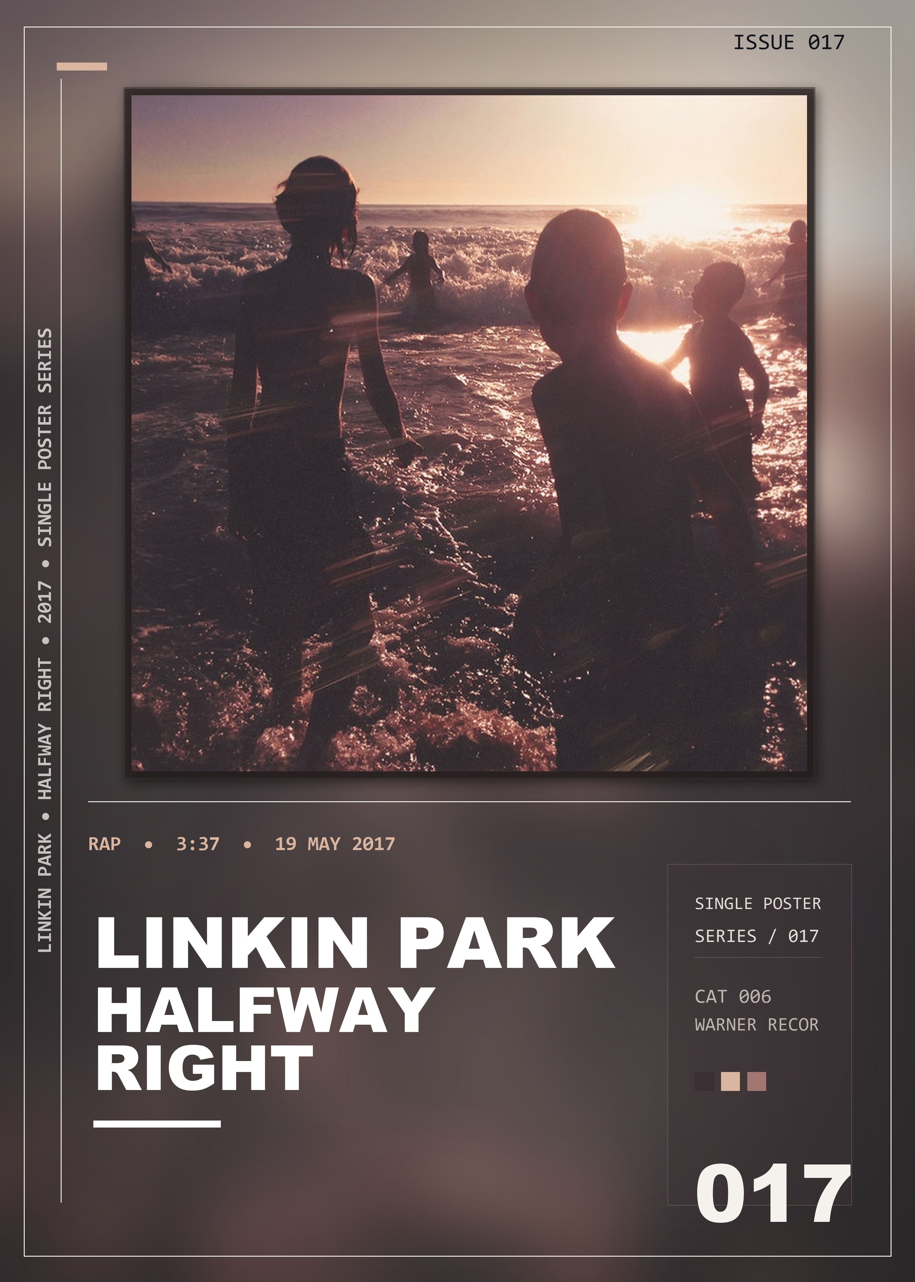 Music poster: Linkin Park - Halfway Right