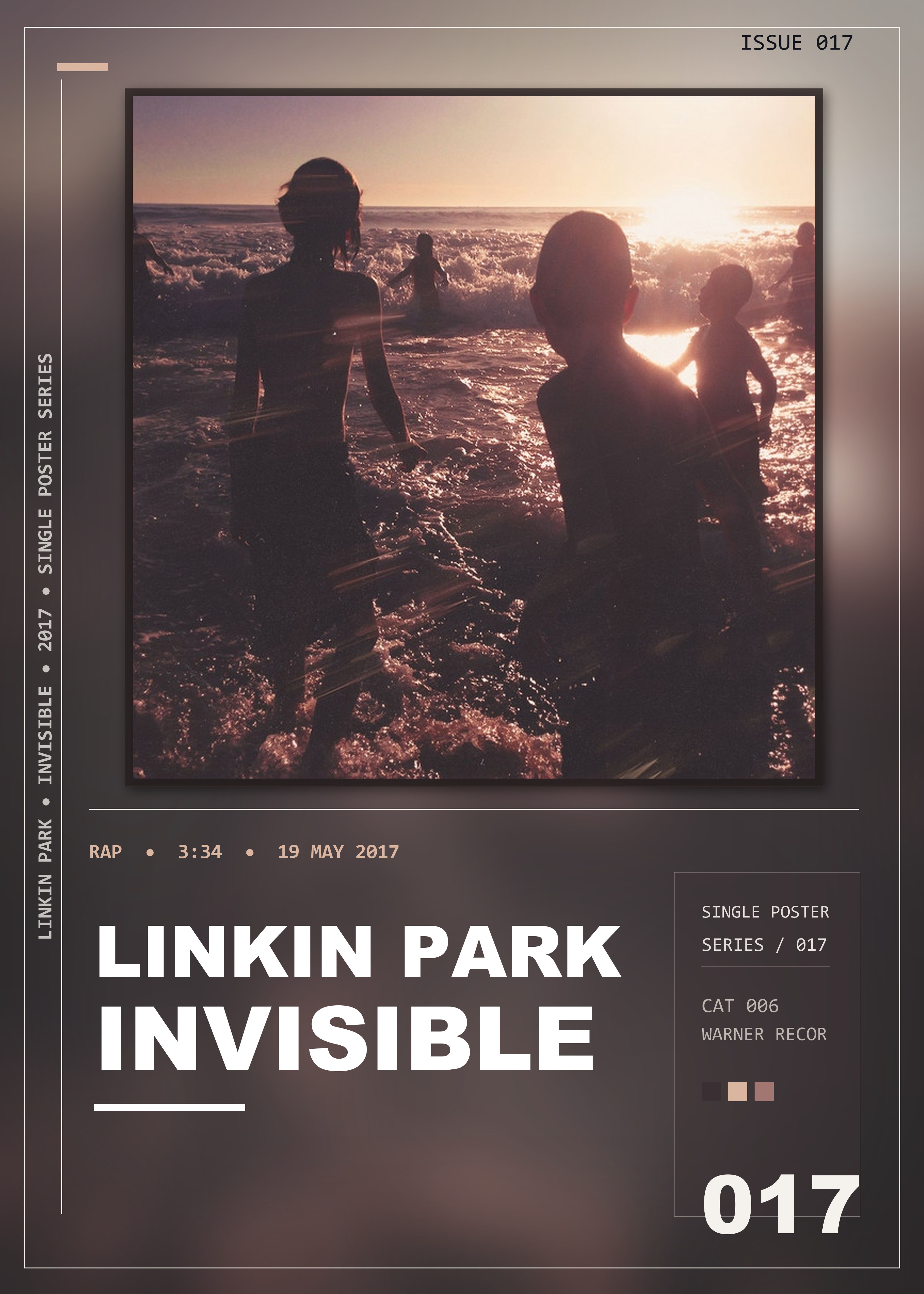 Music poster: Linkin Park - Invisible