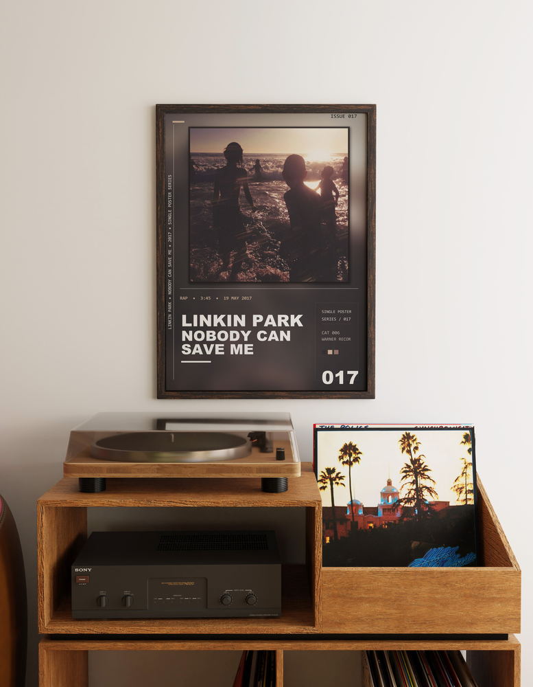 Music poster: Linkin Park - Nobody Can Save Me