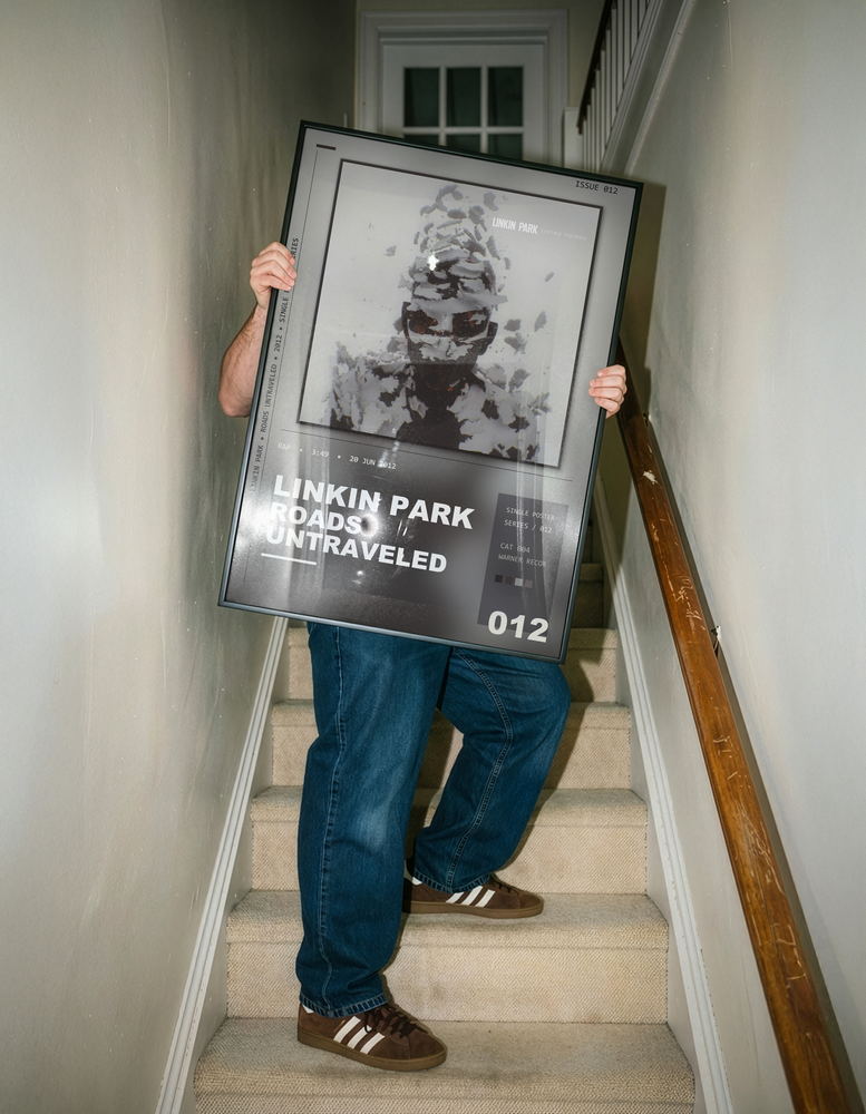 Music poster: Linkin Park - ROADS UNTRAVELED