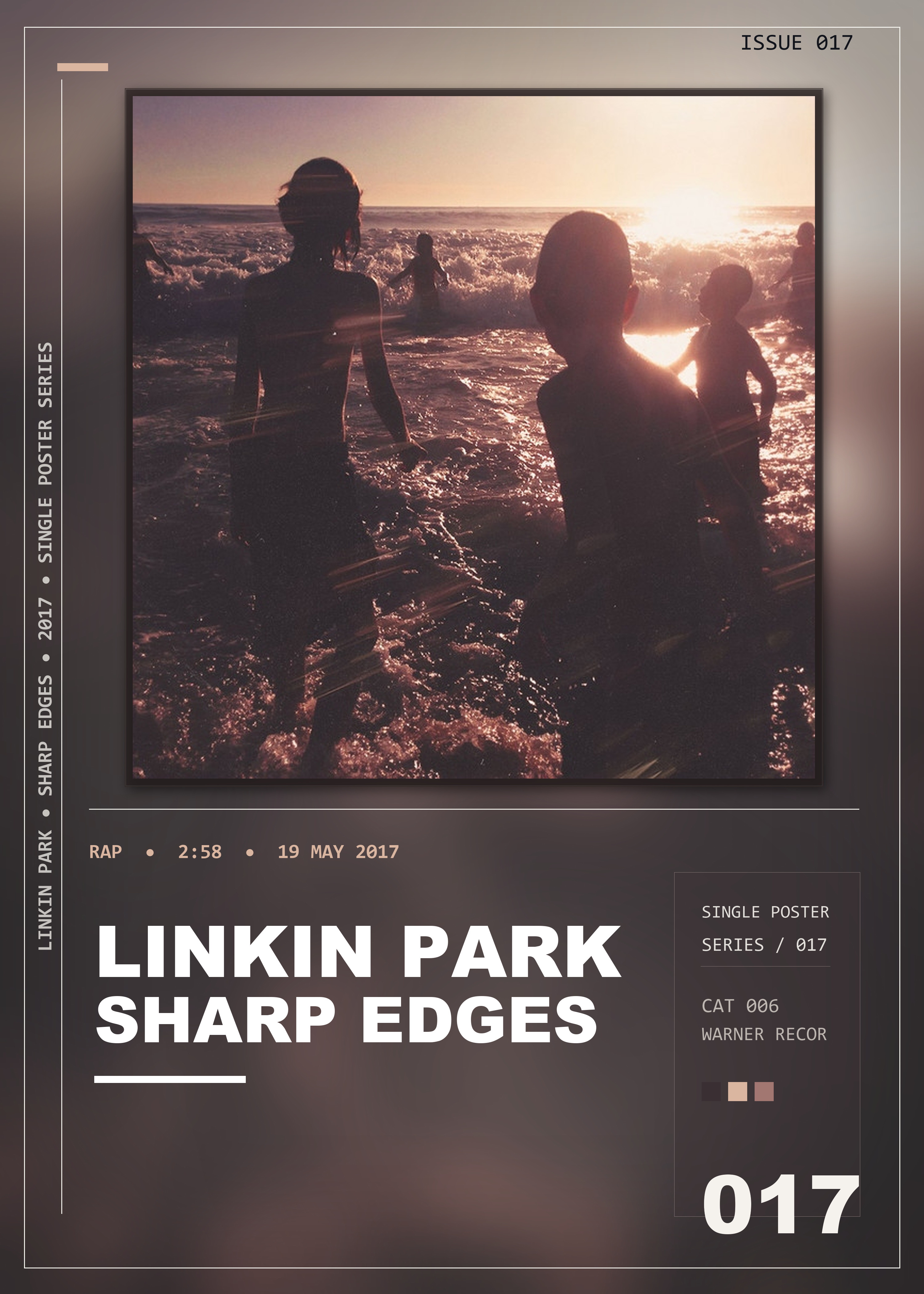 Music poster: Linkin Park - Sharp Edges