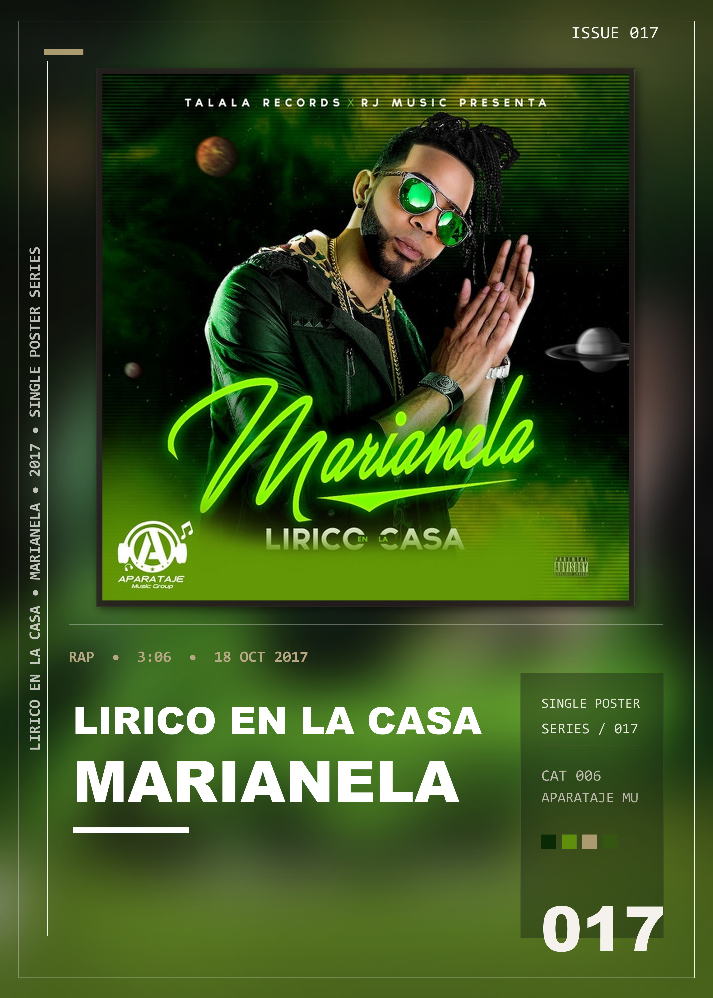 Music poster: Lirico En La Casa - Marianela