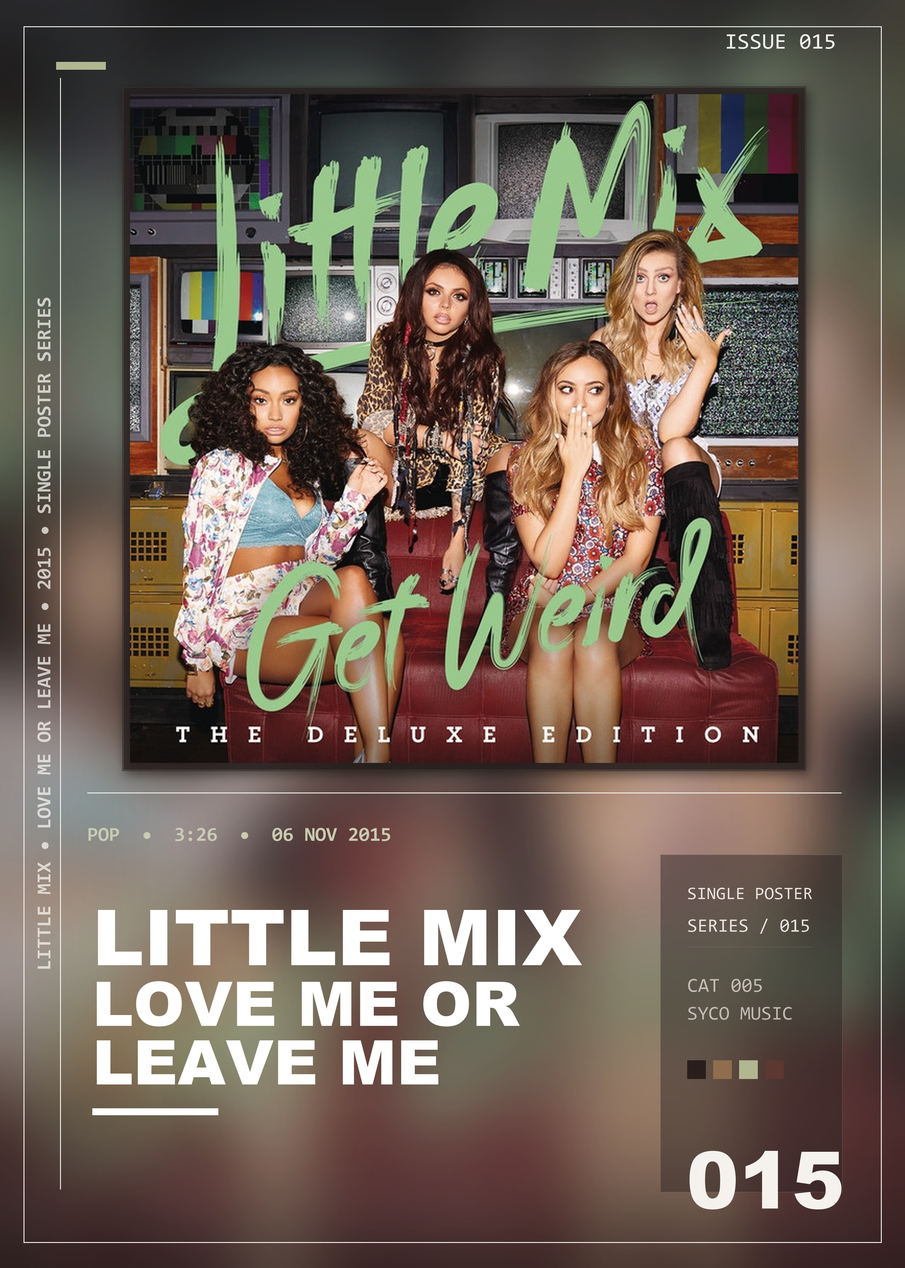 Music poster: Little Mix - Love Me or Leave Me