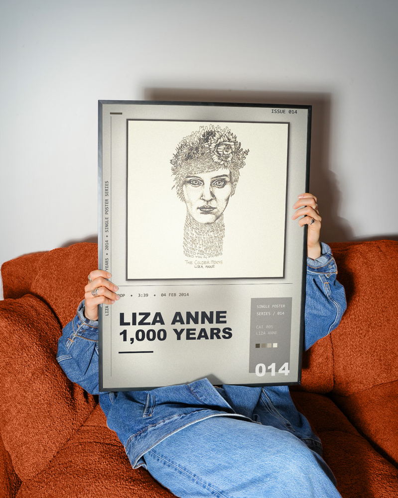 Music poster: Liza Anne - 1000 Years
