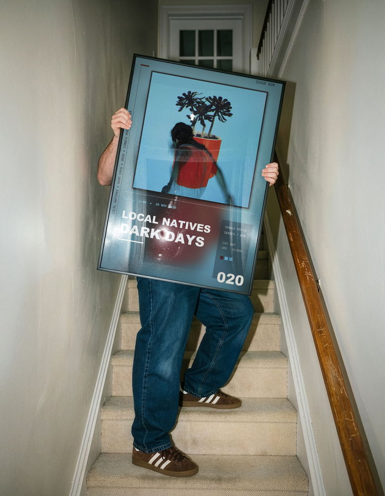 Music poster: Local Natives - Dark Days