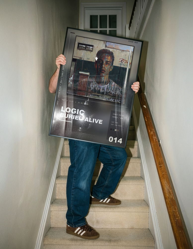 Music poster: Logic - Buried Alive