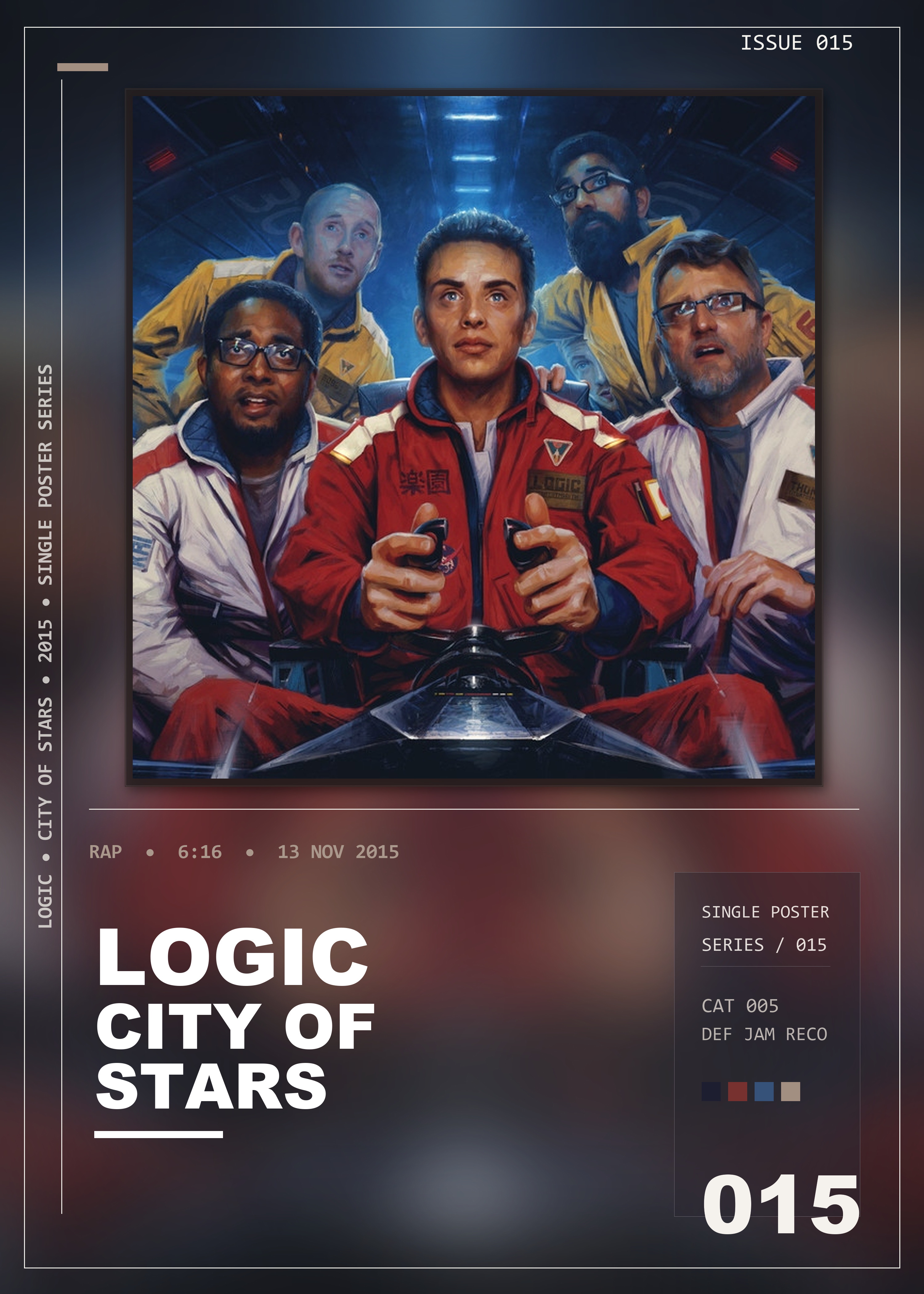 Music poster: Logic - City Of Stars