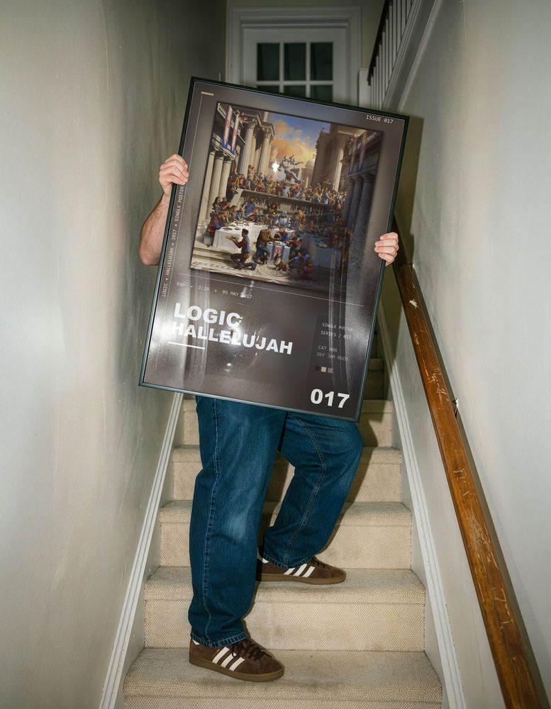 Music poster: Logic - Hallelujah