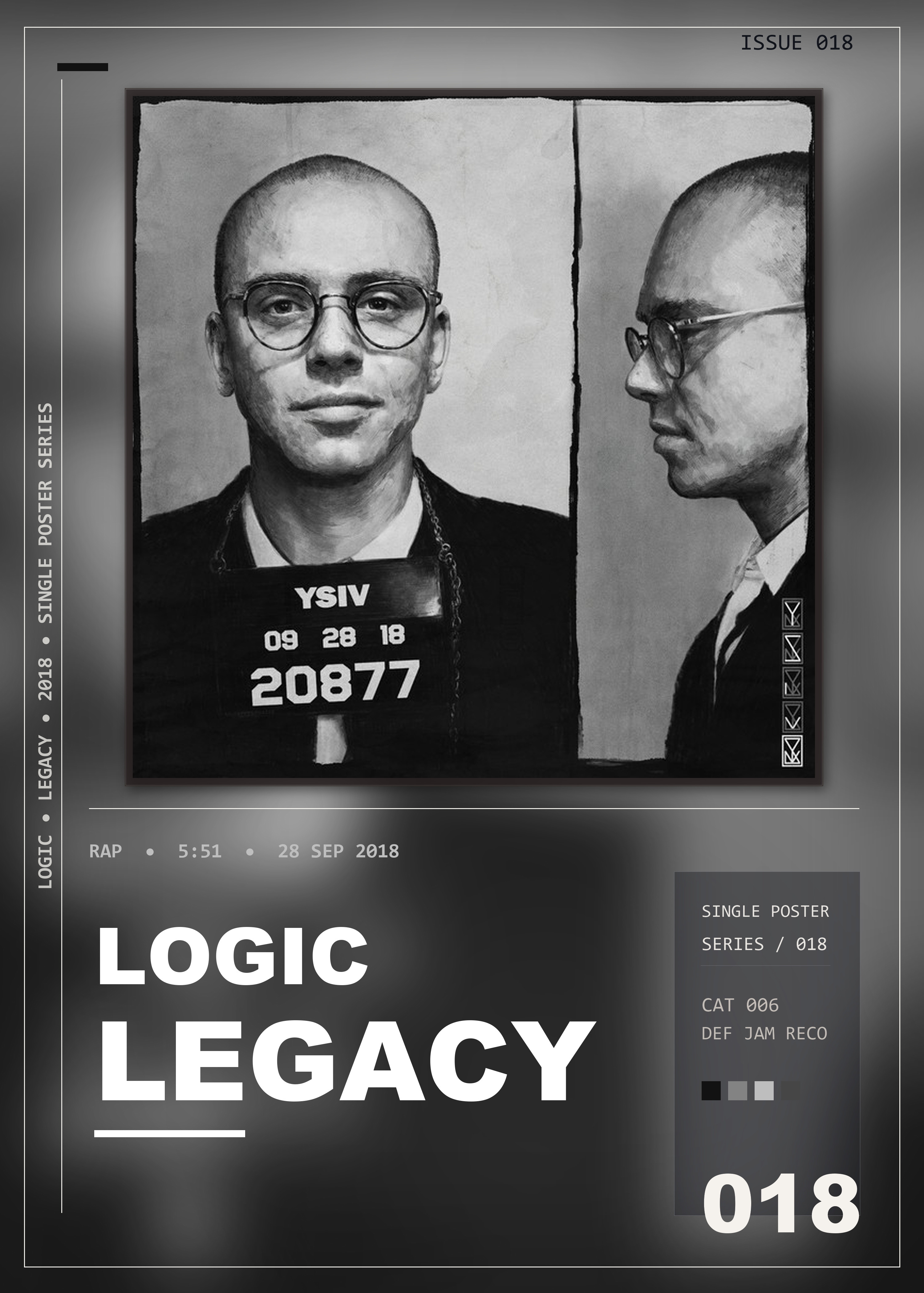 Music poster: Logic - Legacy