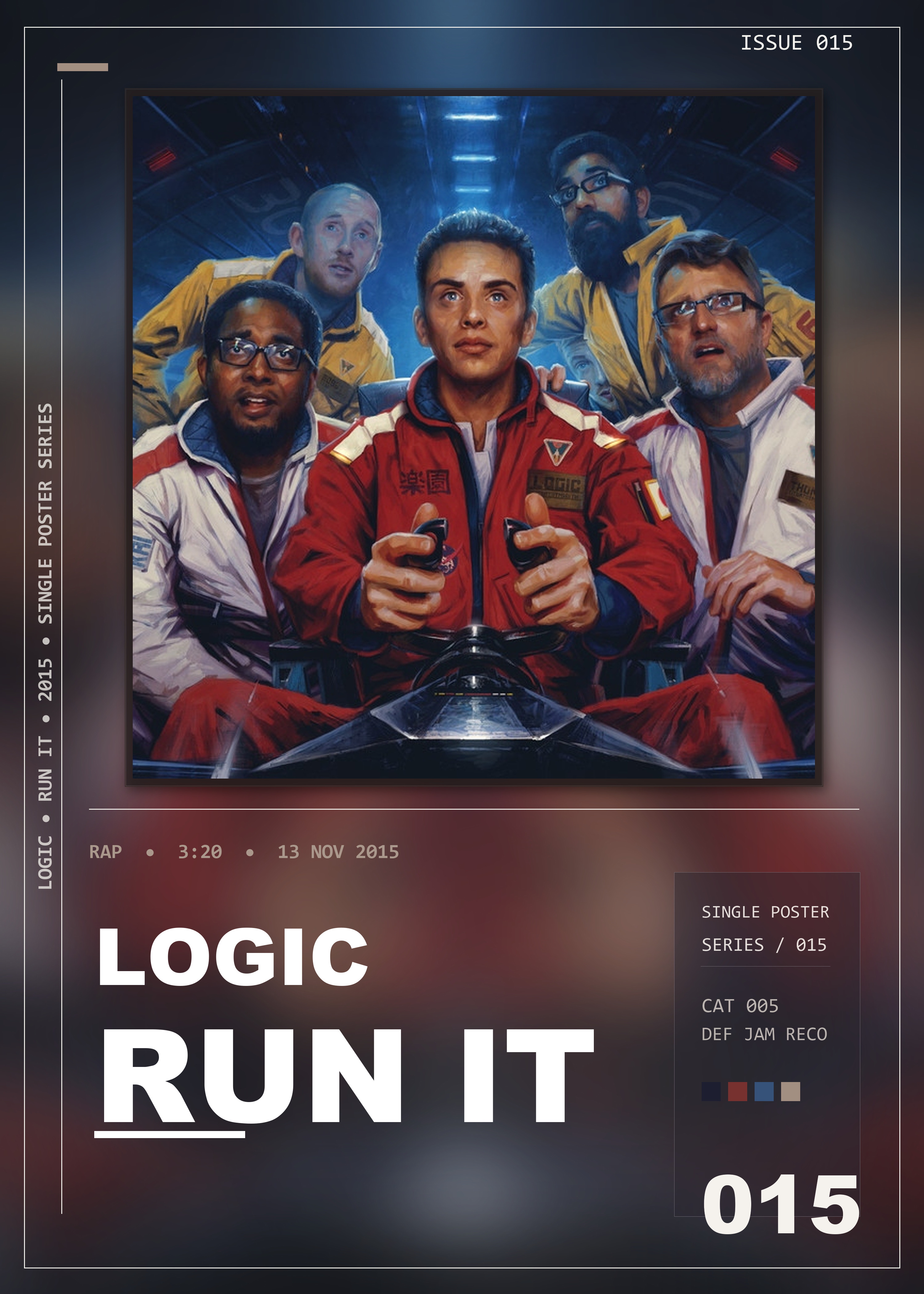 Music poster: Logic - Run It