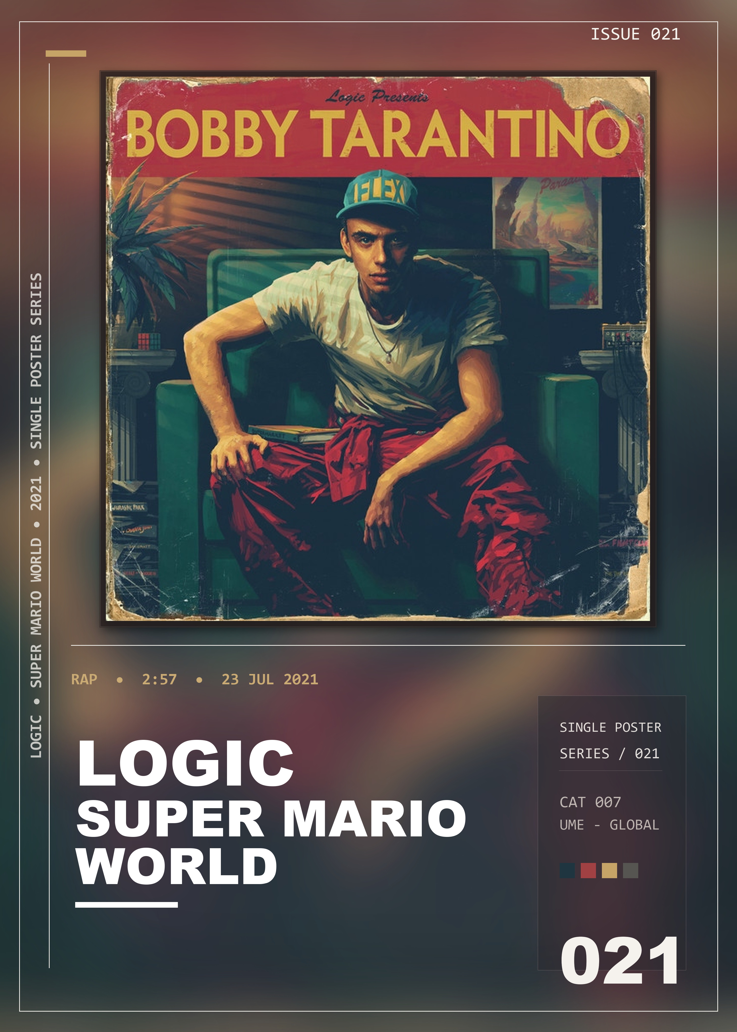 Music poster: Logic - Super Mario World