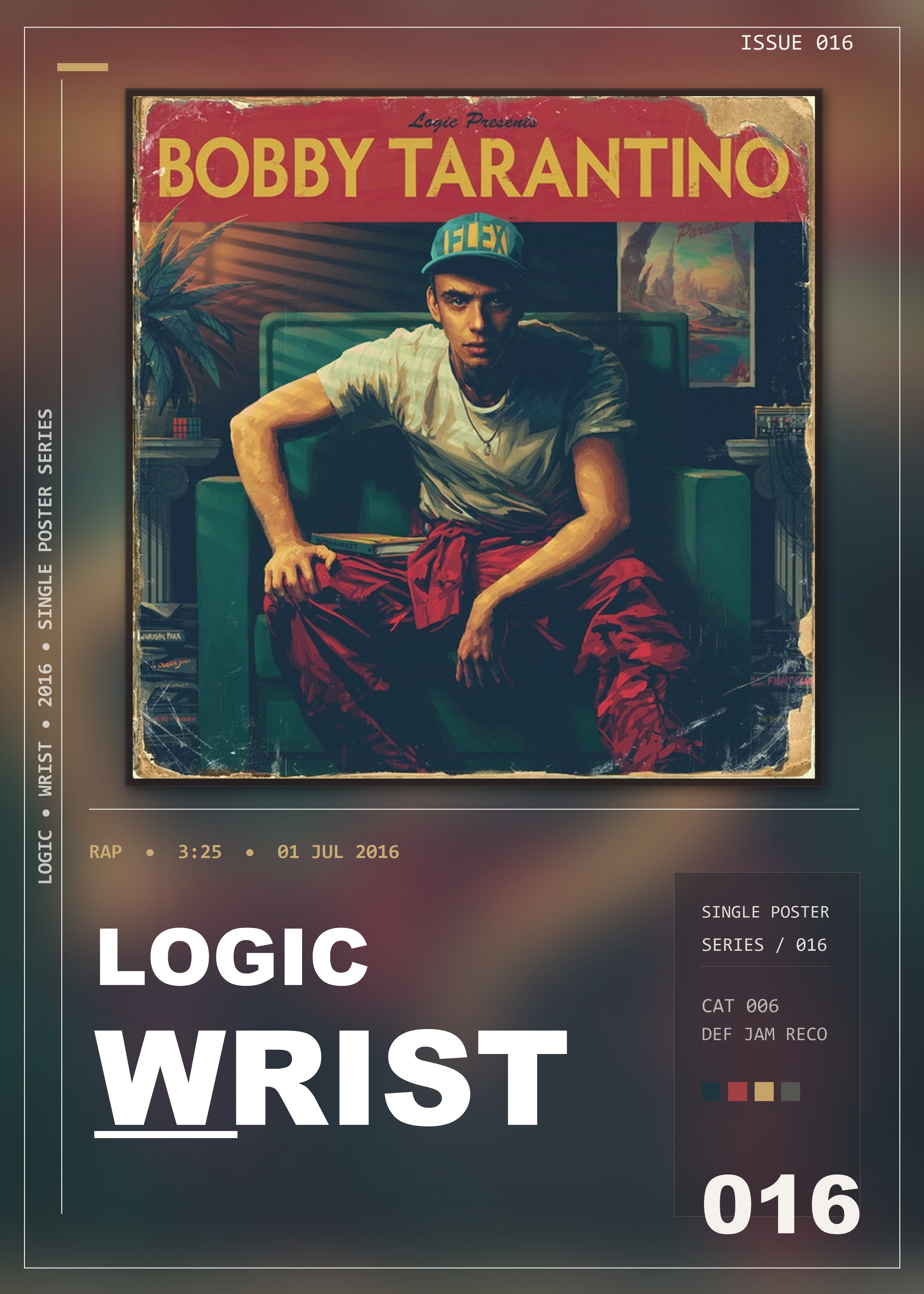 Music poster: Logic - Wrist