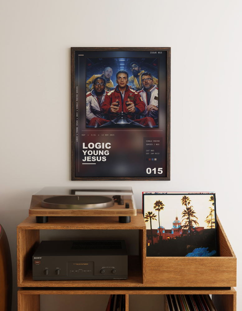 Music poster: Logic - Young Jesus