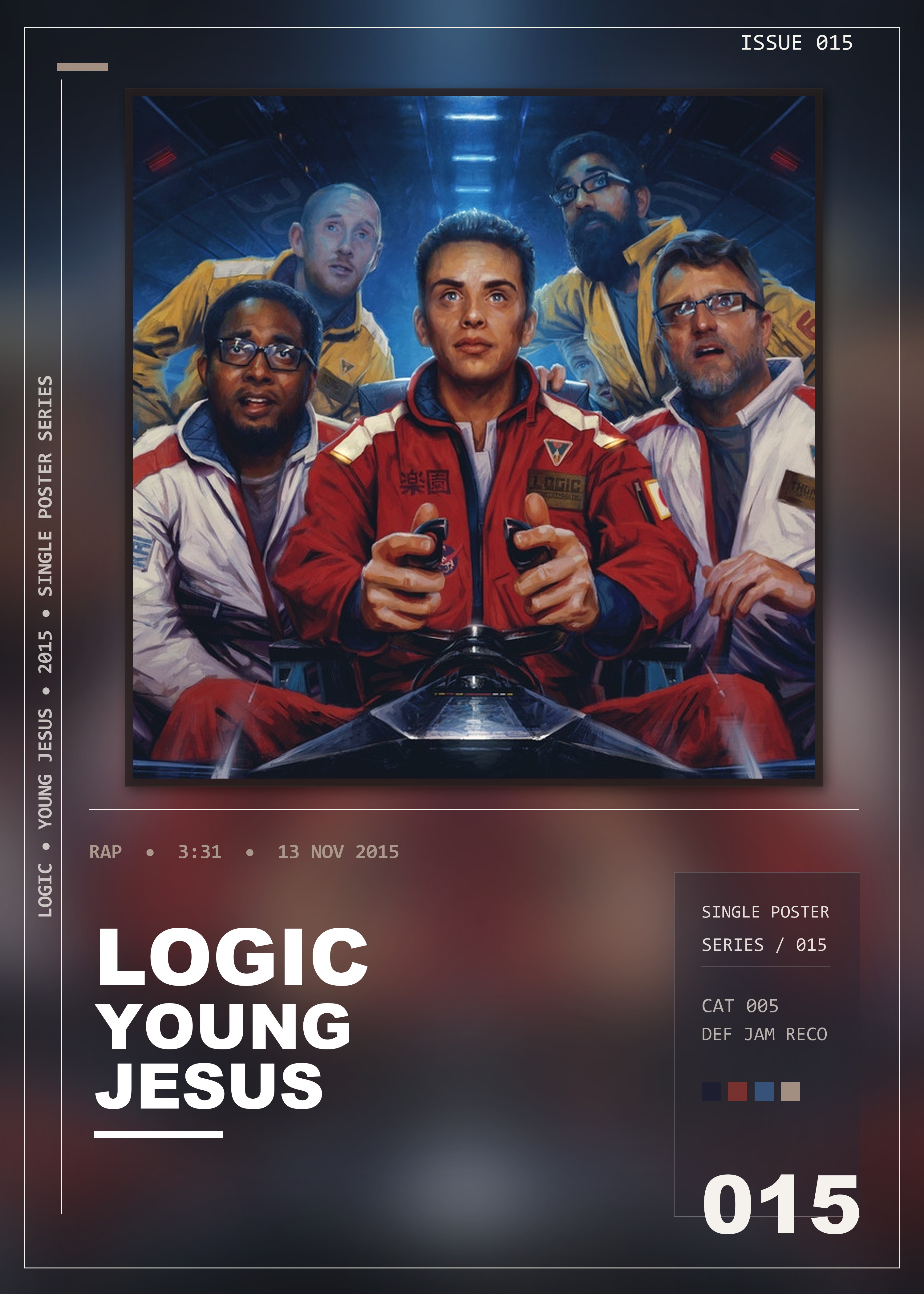 Music poster: Logic - Young Jesus