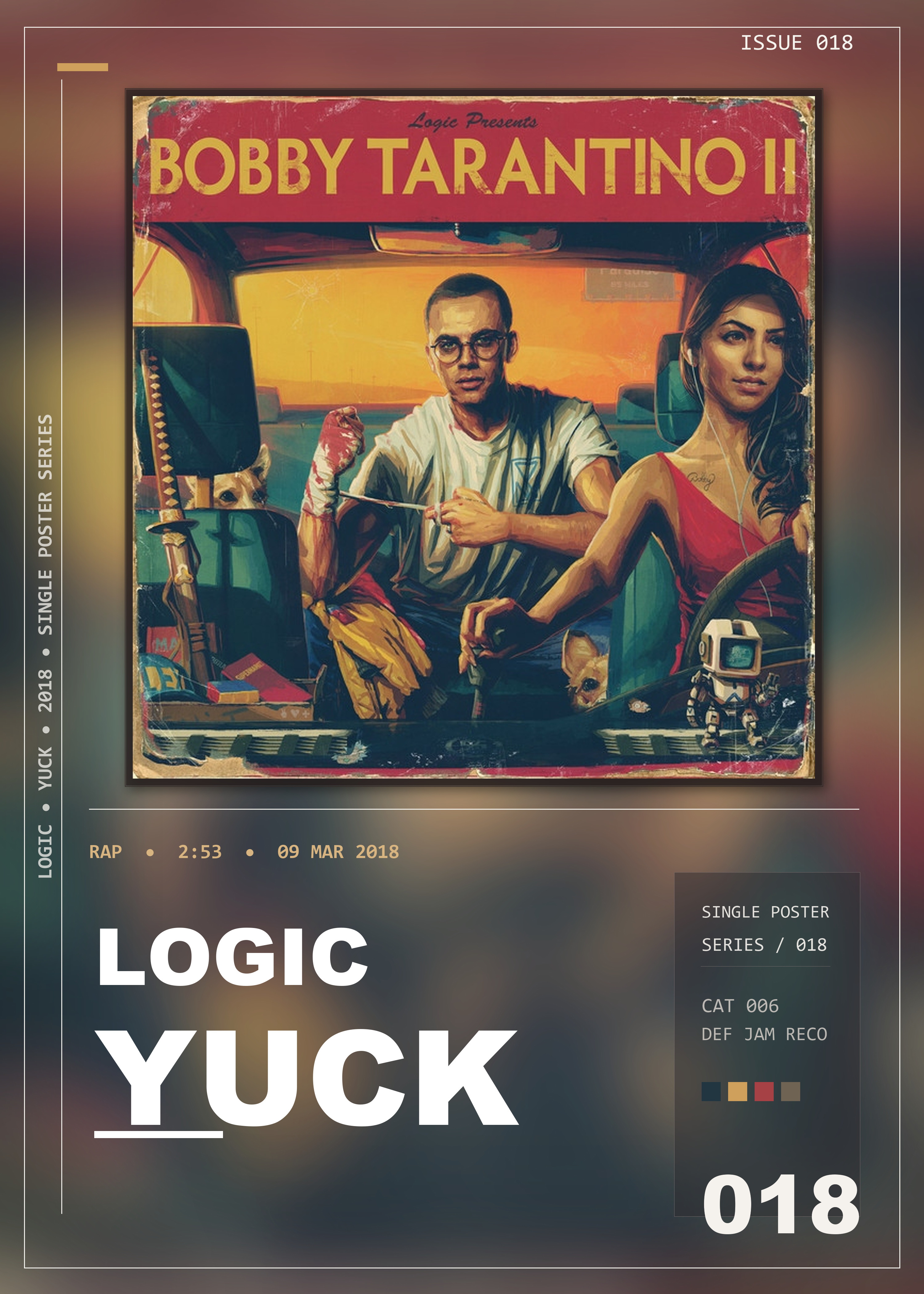 Music poster: Logic - Yuck