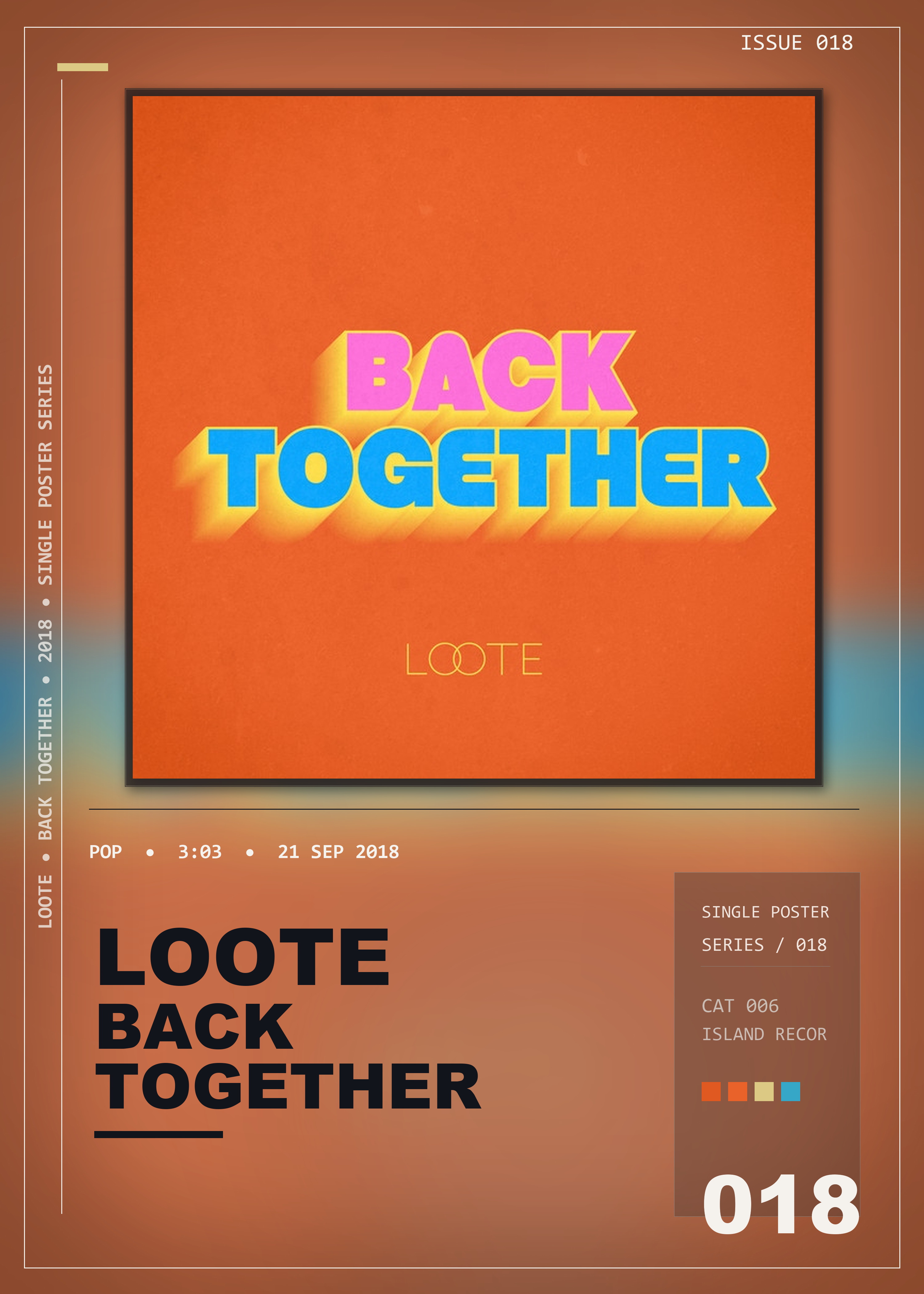 Music poster: Loote - Back Together