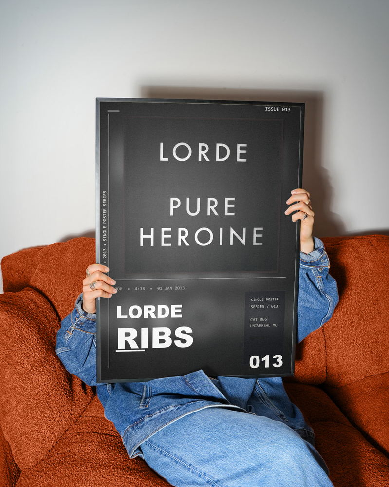Music poster: Lorde - Ribs