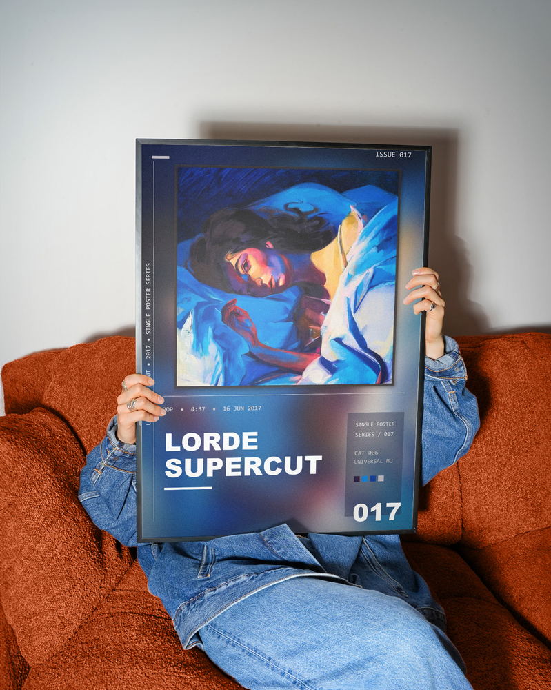 Music poster: Lorde - Supercut