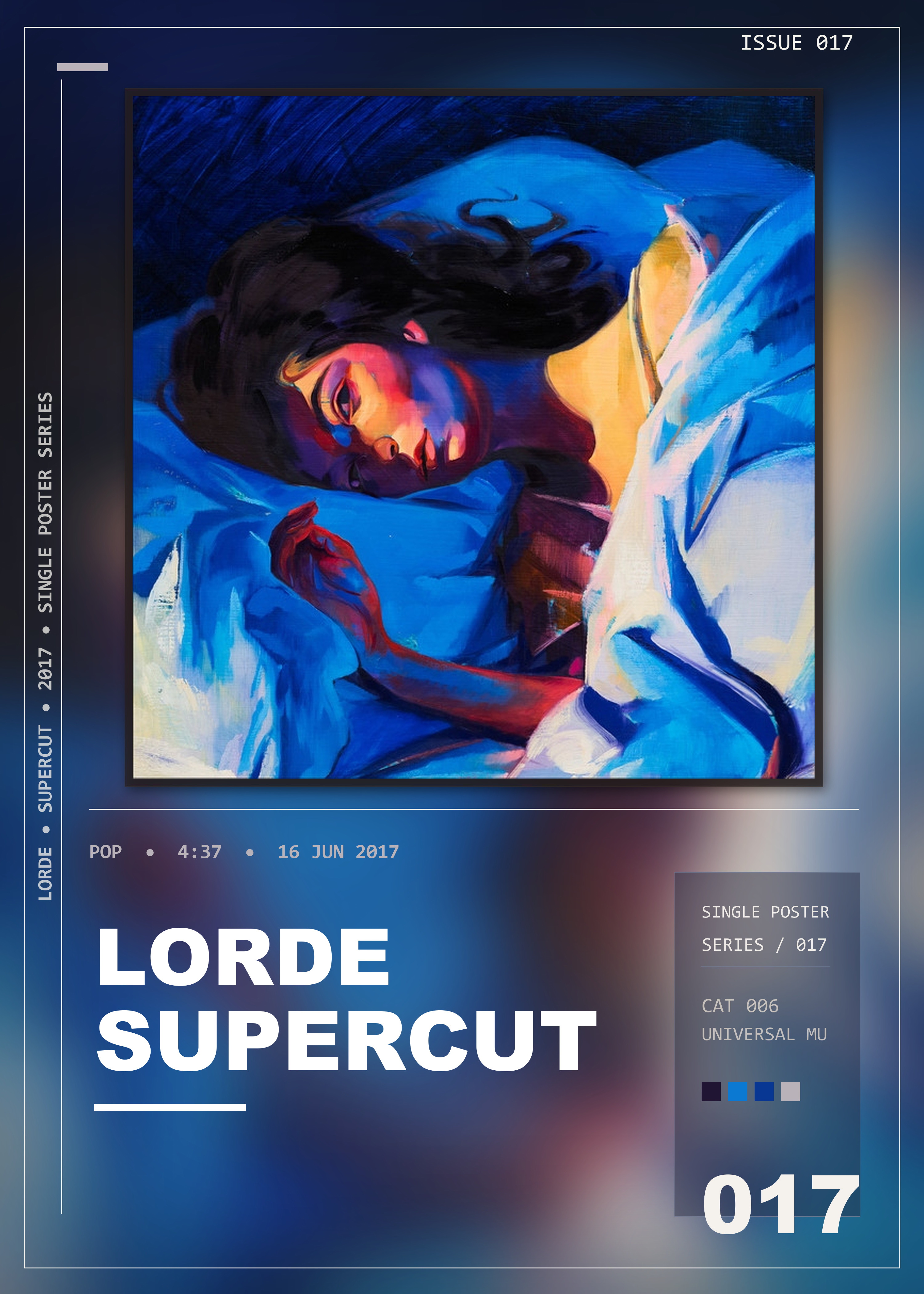 Music poster: Lorde - Supercut