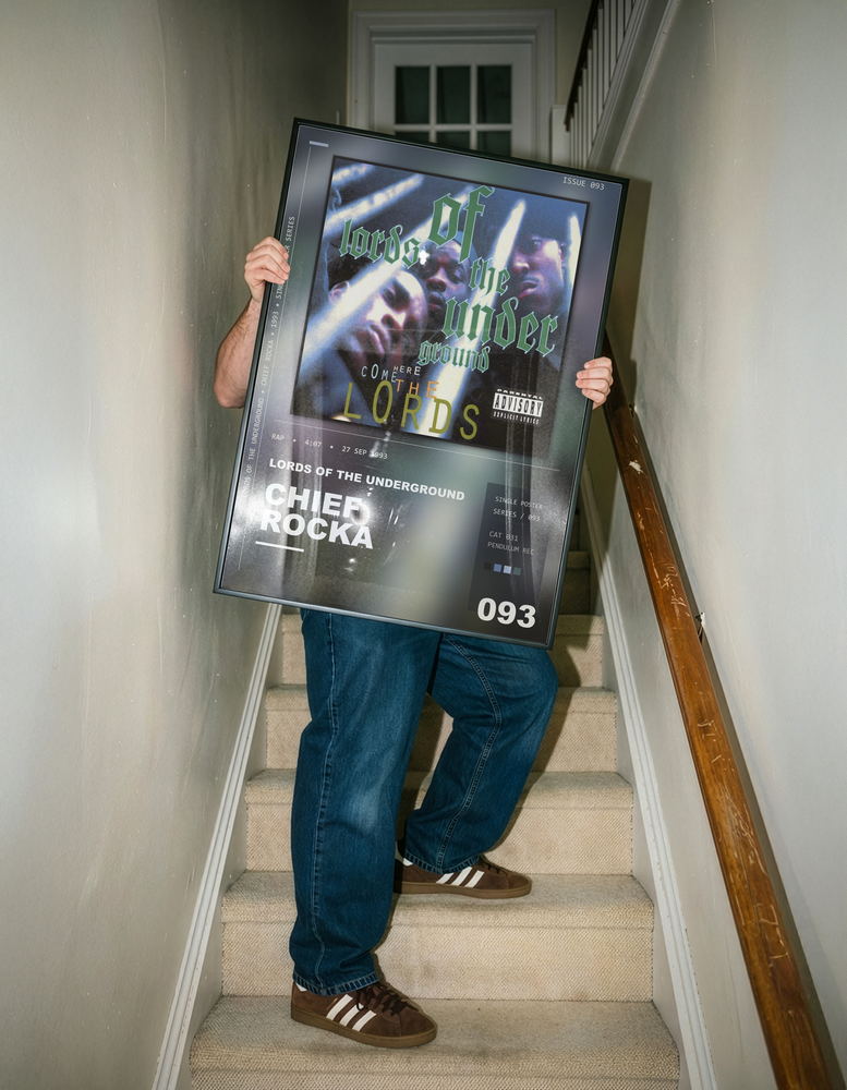Music poster: Lords Of The Underground - Chief Rocka