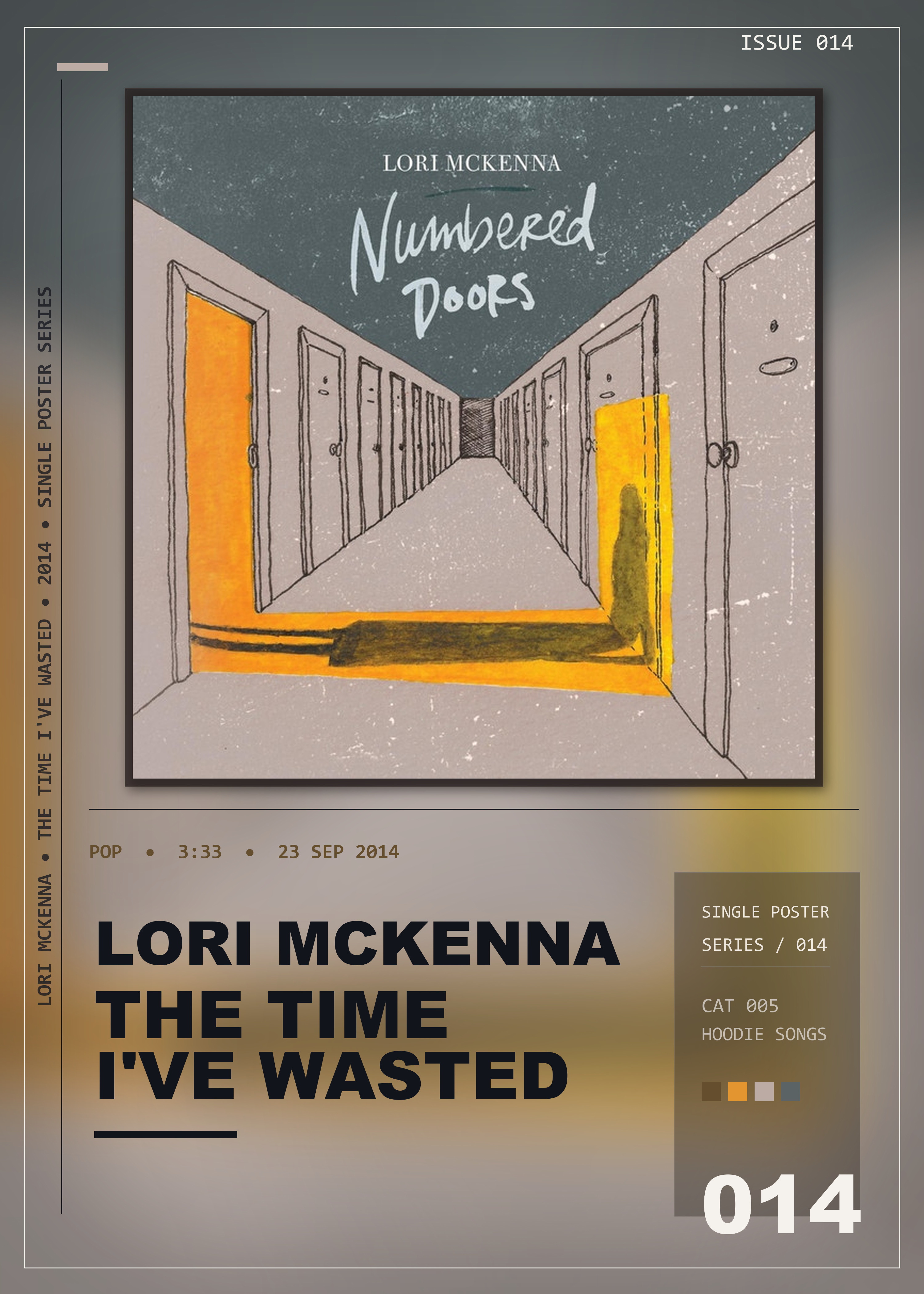 Music poster: Lori McKenna - The Time Ive Wasted
